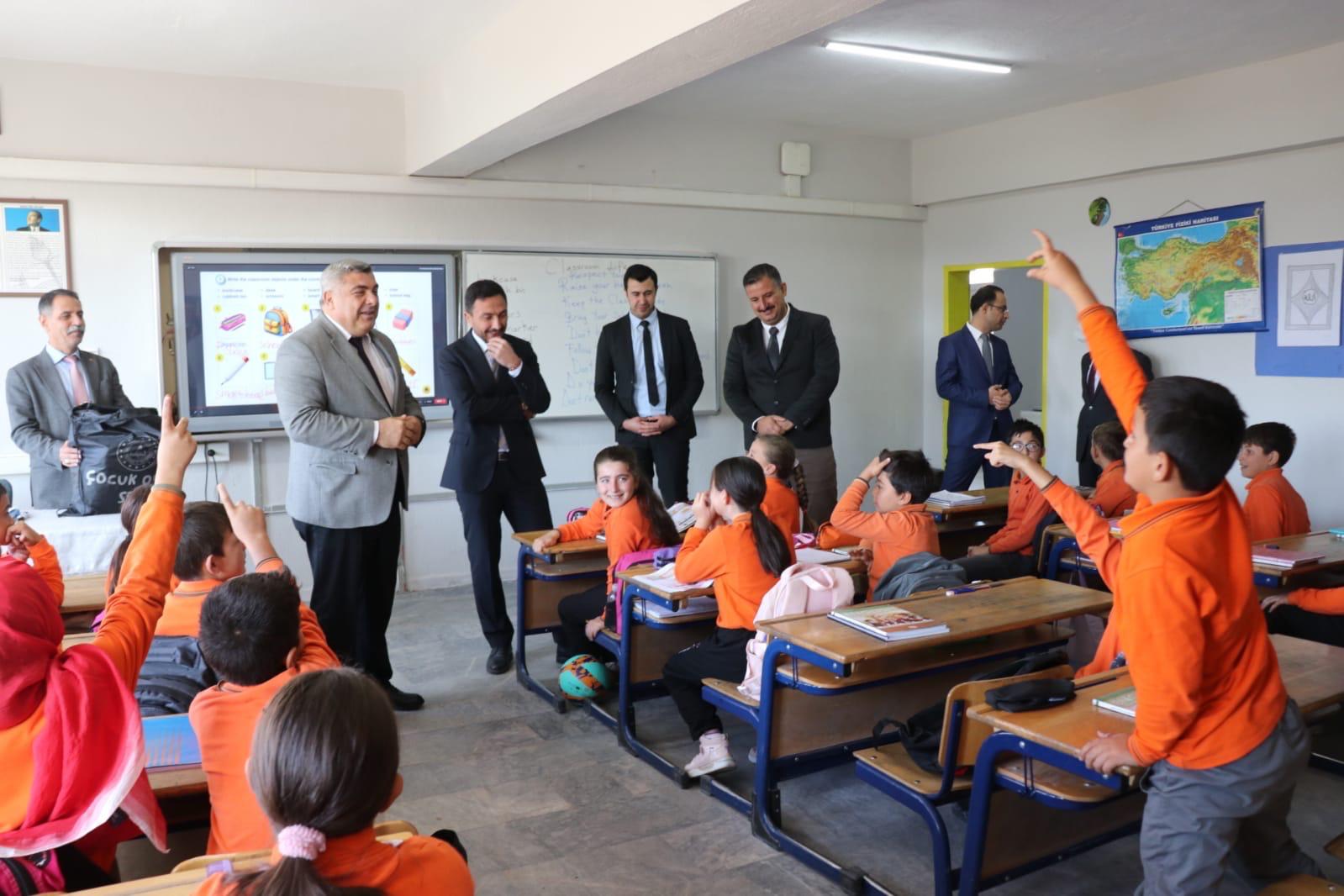 Müdür Sünnetci̇, Beyköy Okullarinda Öğrenci̇lerle Buluştu (3)