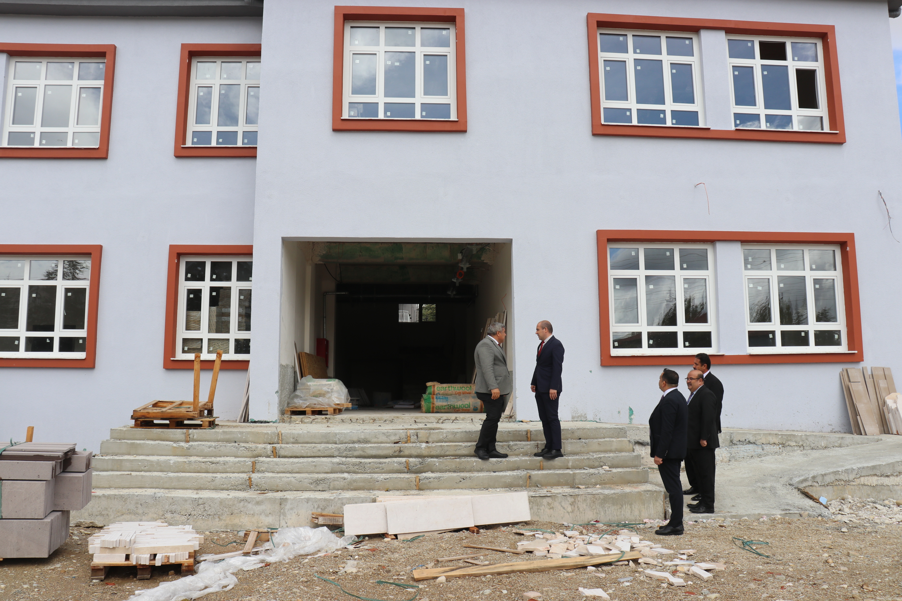 Müdür Sünnetci̇ Çi̇ği̇ltepe Mtal İnşaatini İnceledi̇ (2)
