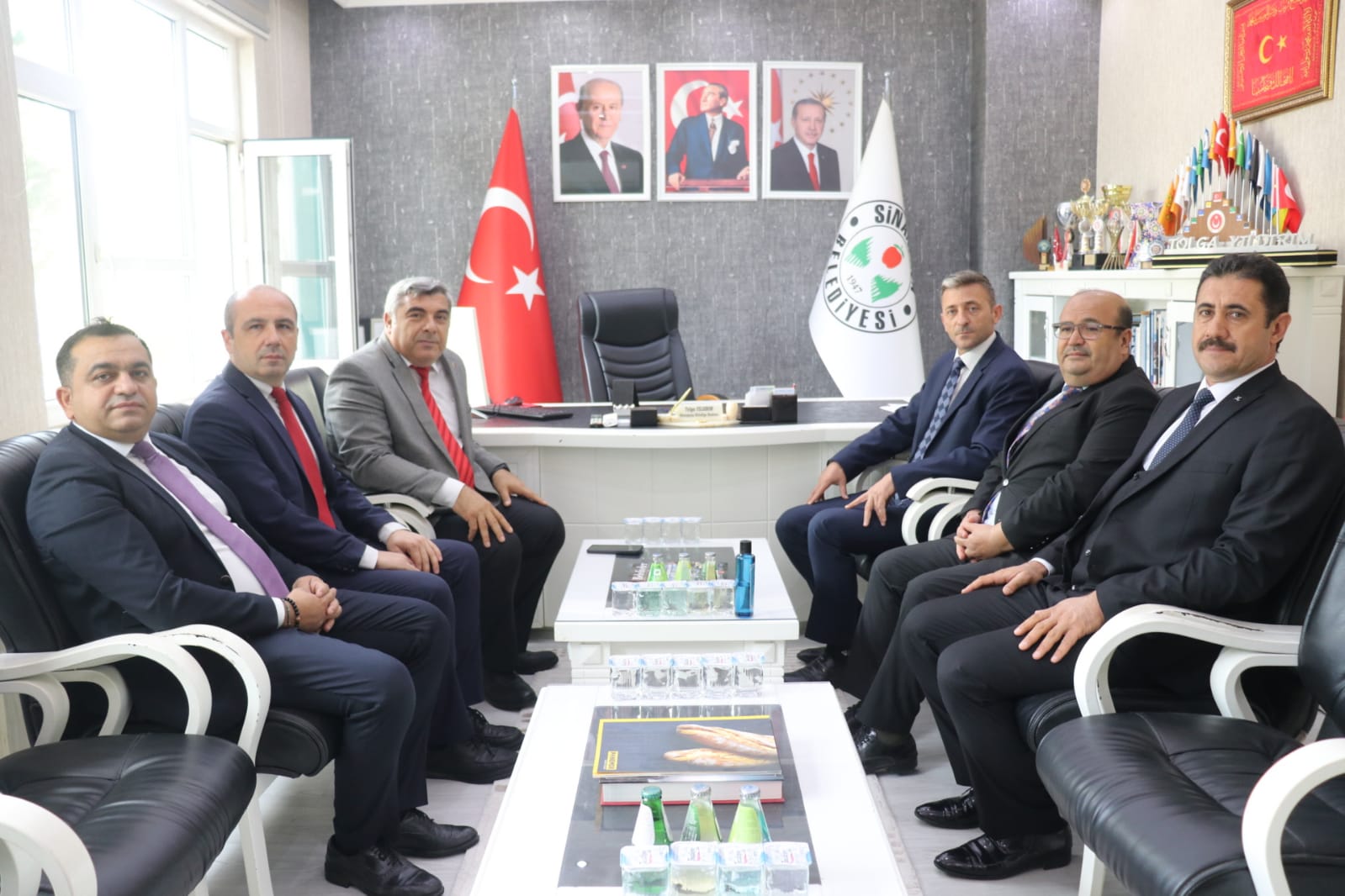 Müdür Sünnetci̇’den Başkan Yildirim’a Zi̇yaret (1)