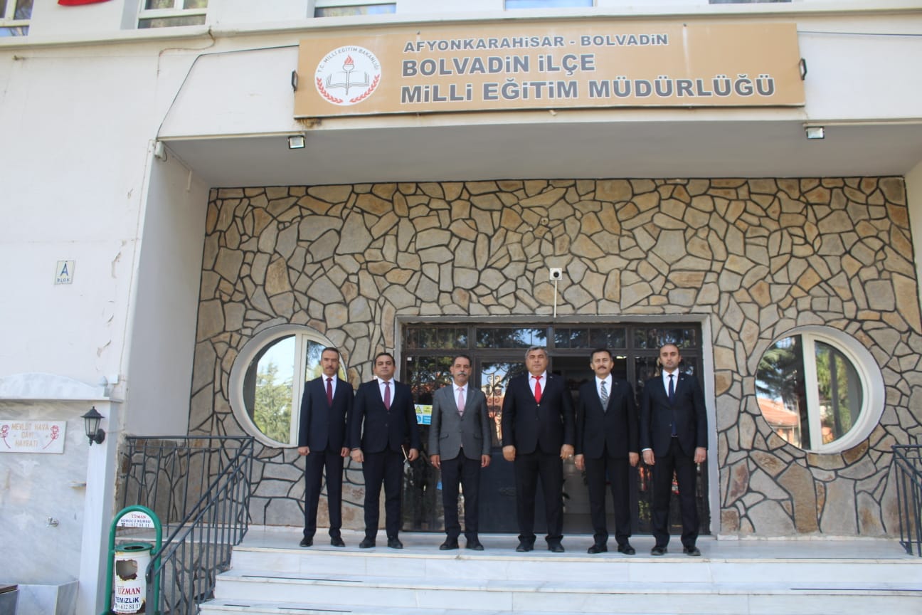 Müdür Sünnetci̇’den Bolvadi̇n İlçe Müdürü Keleş’e Zi̇yaret (1)