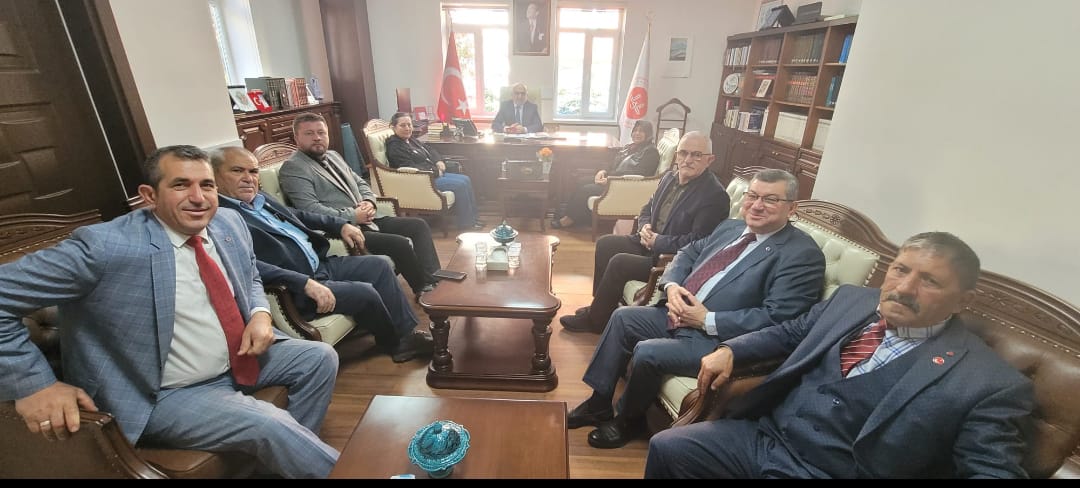 Muhtarlardan İl Müftüsü İmamoğlu’na Zi̇yaret (2)