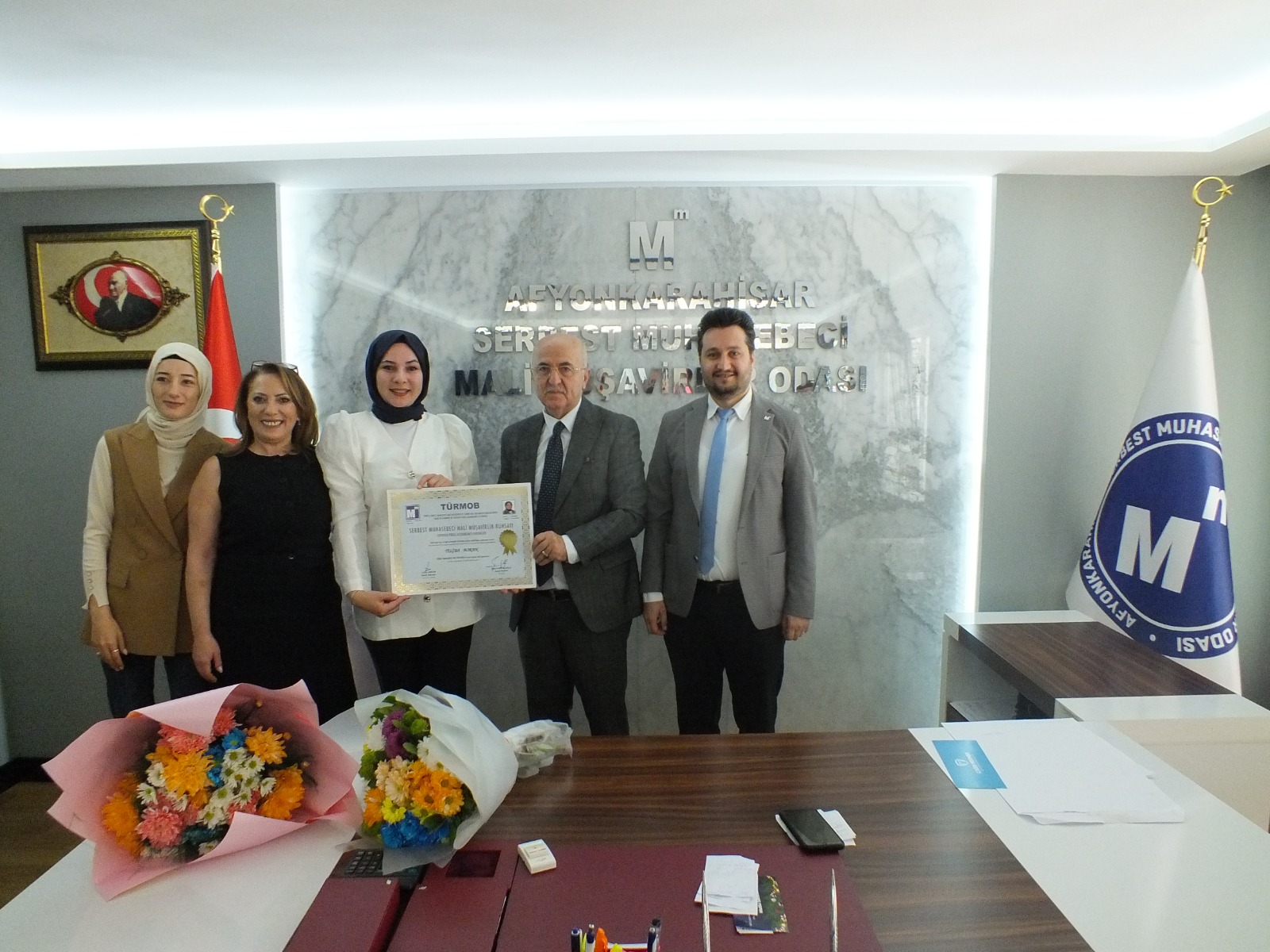 Yeni̇ Mali̇ Müşavi̇rler Ruhsatlarina Kavuştu (1)