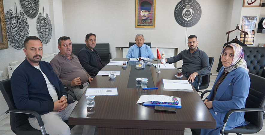 2026 Yili Çevre Hi̇zmetleri̇ Bütçesi̇ Şuhut’ta Görüşüldü