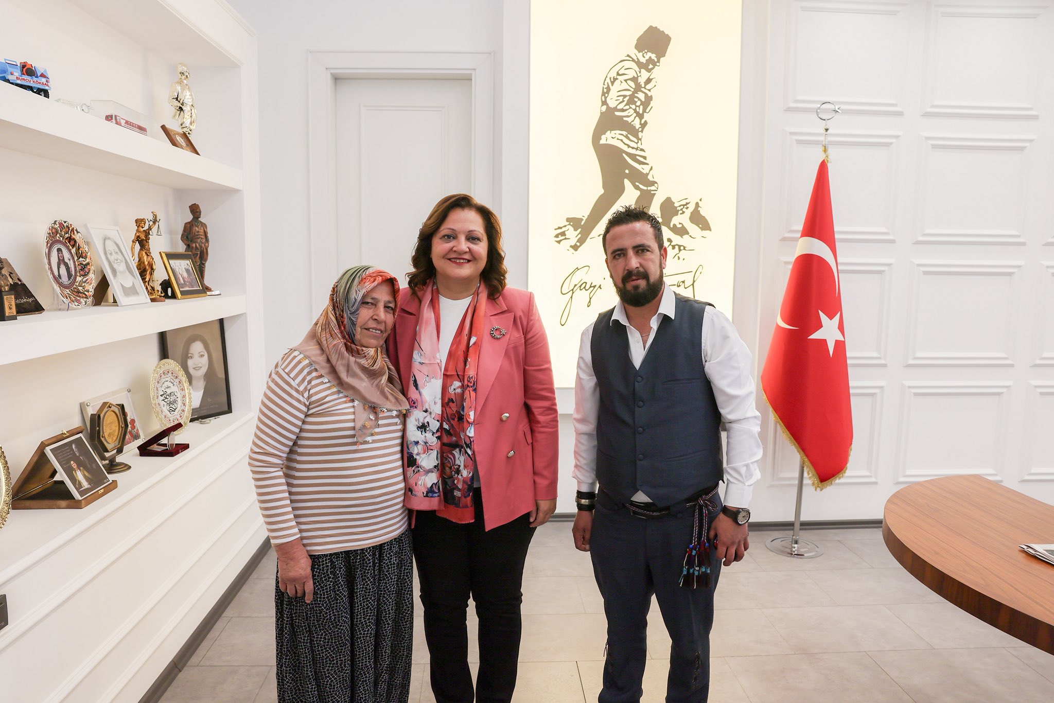 Başkan Köksal, Kirsal Emek Temsi̇lci̇leri̇ni̇ Kabul Etti̇ (2)