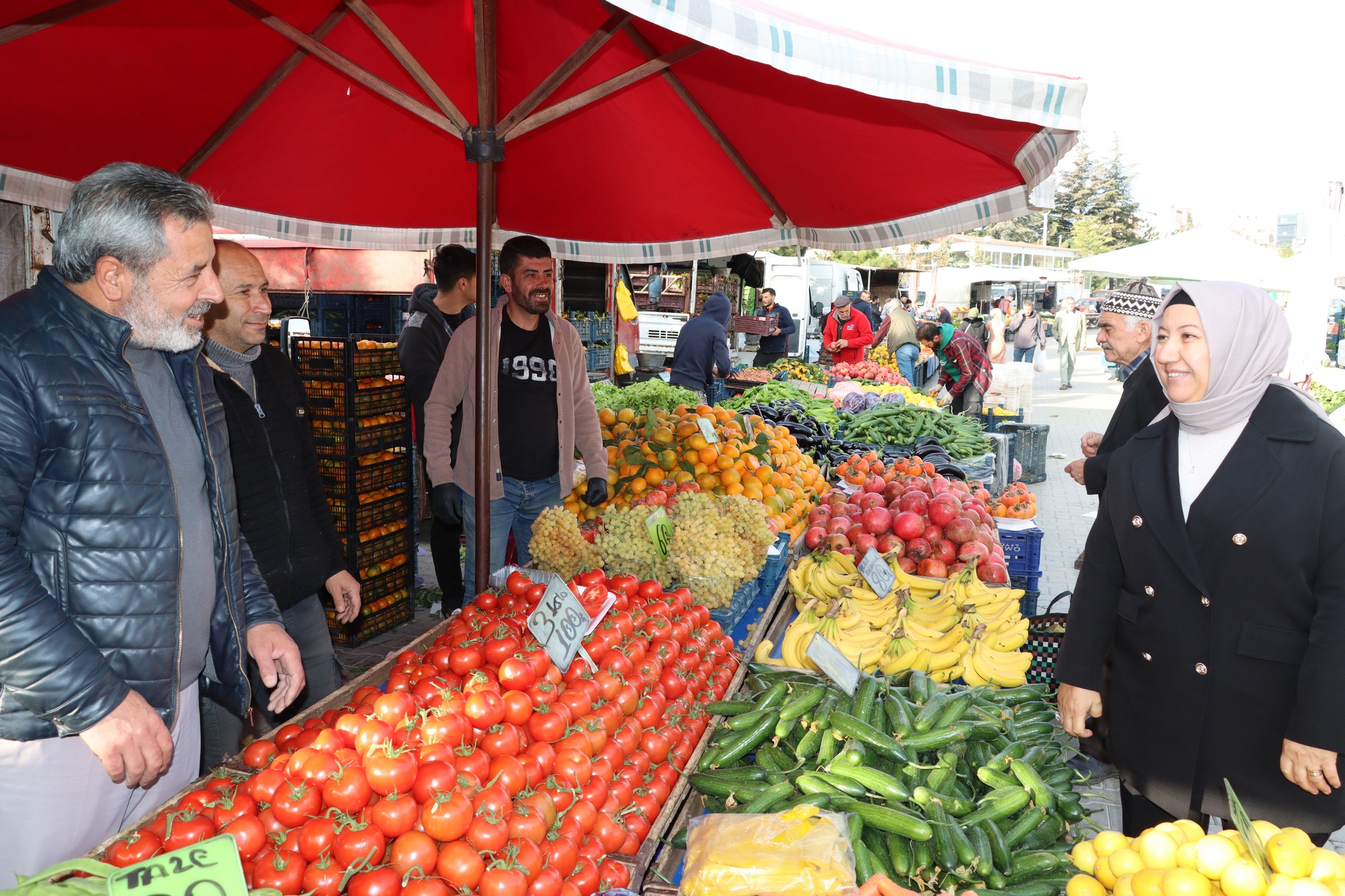 Başkan Pazar Yeri̇nde 2