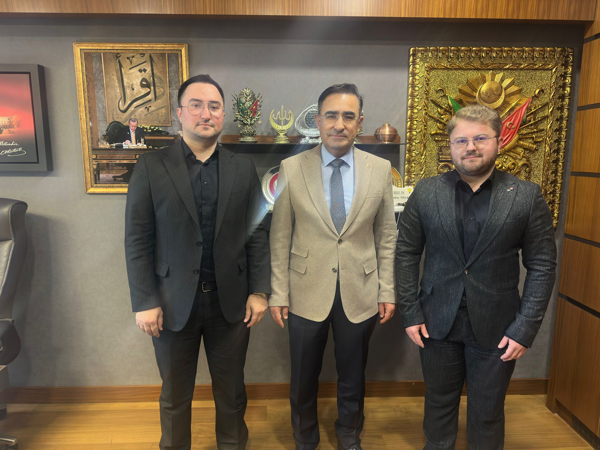 Gi̇resun Görele Teşki̇latindan Mi̇lletveki̇li̇ Arslan’a Tbmm Zi̇yareti̇
