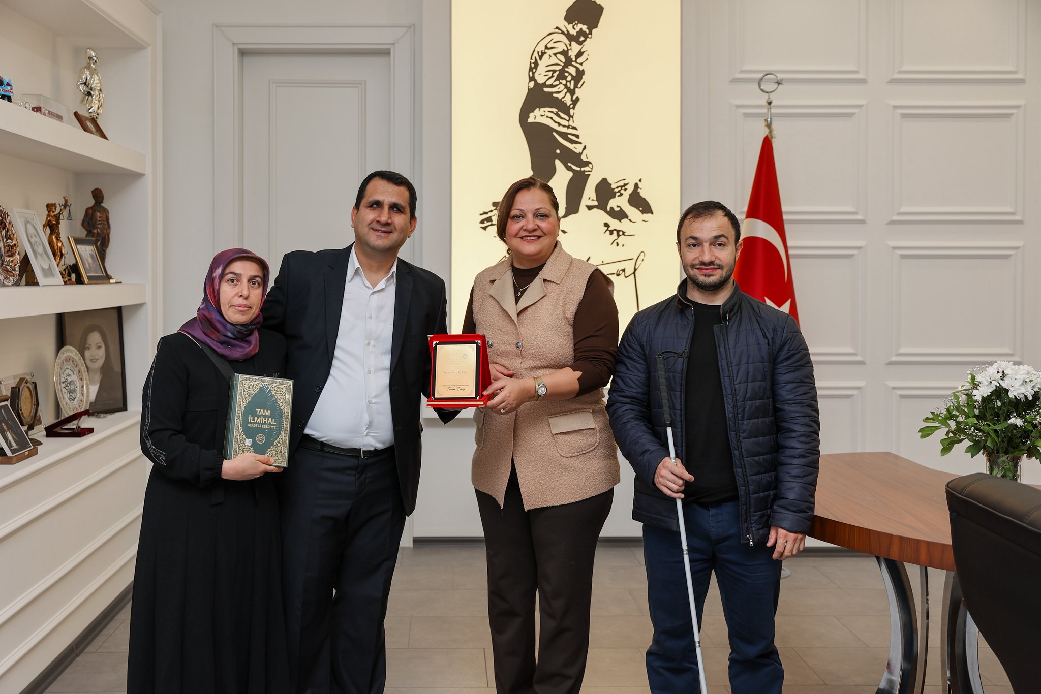 Kocatepe Görme Engelli̇ler Spor Kulübü’nden Başkan Köksal’a Zi̇yaret (1)