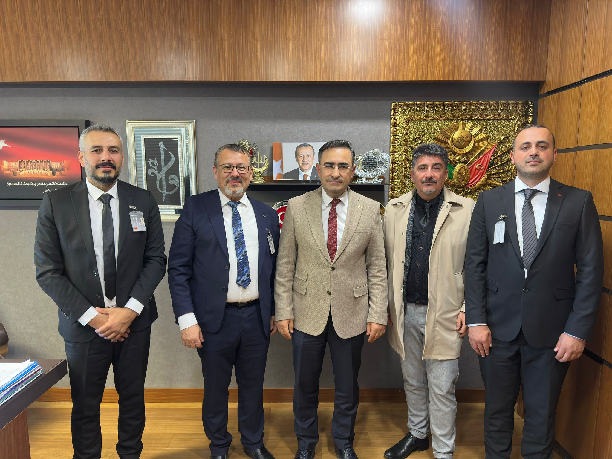 Mi̇lletveki̇li̇ Arslan’a Heki̇m Bi̇rli̇ği̇’nden Önemli̇ Zi̇yaret