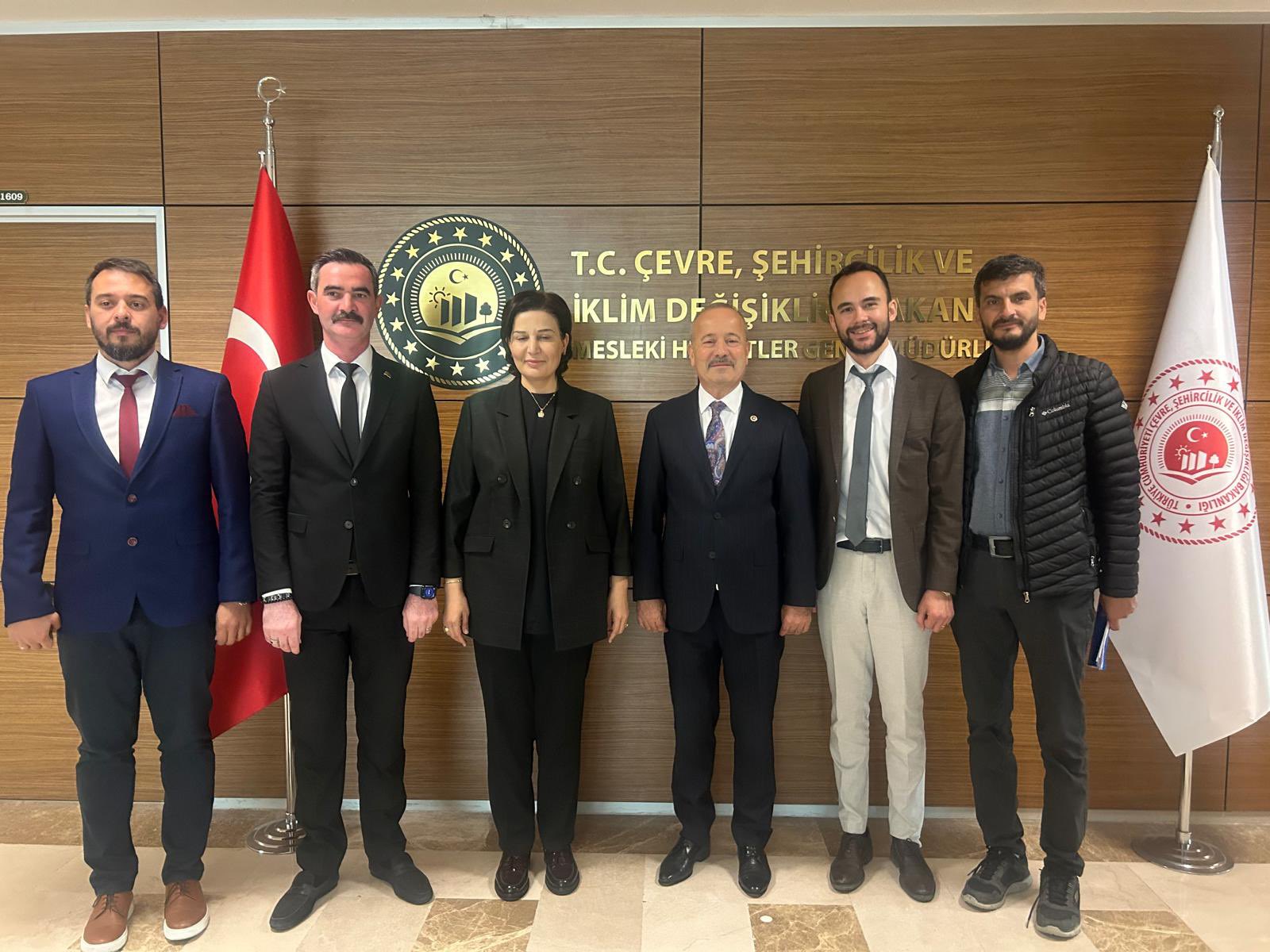 Mi̇lletveki̇li̇ Taytak, Bakanlikta Sektör Temsi̇lci̇leri̇yle Görüştü (2)