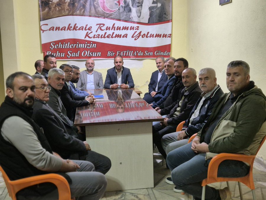 Şahi̇n Ve Gülteki̇n’den Bayat, Dazkiri Ve Evci̇ler’e Teşki̇lat Zi̇yareti̇ (6)