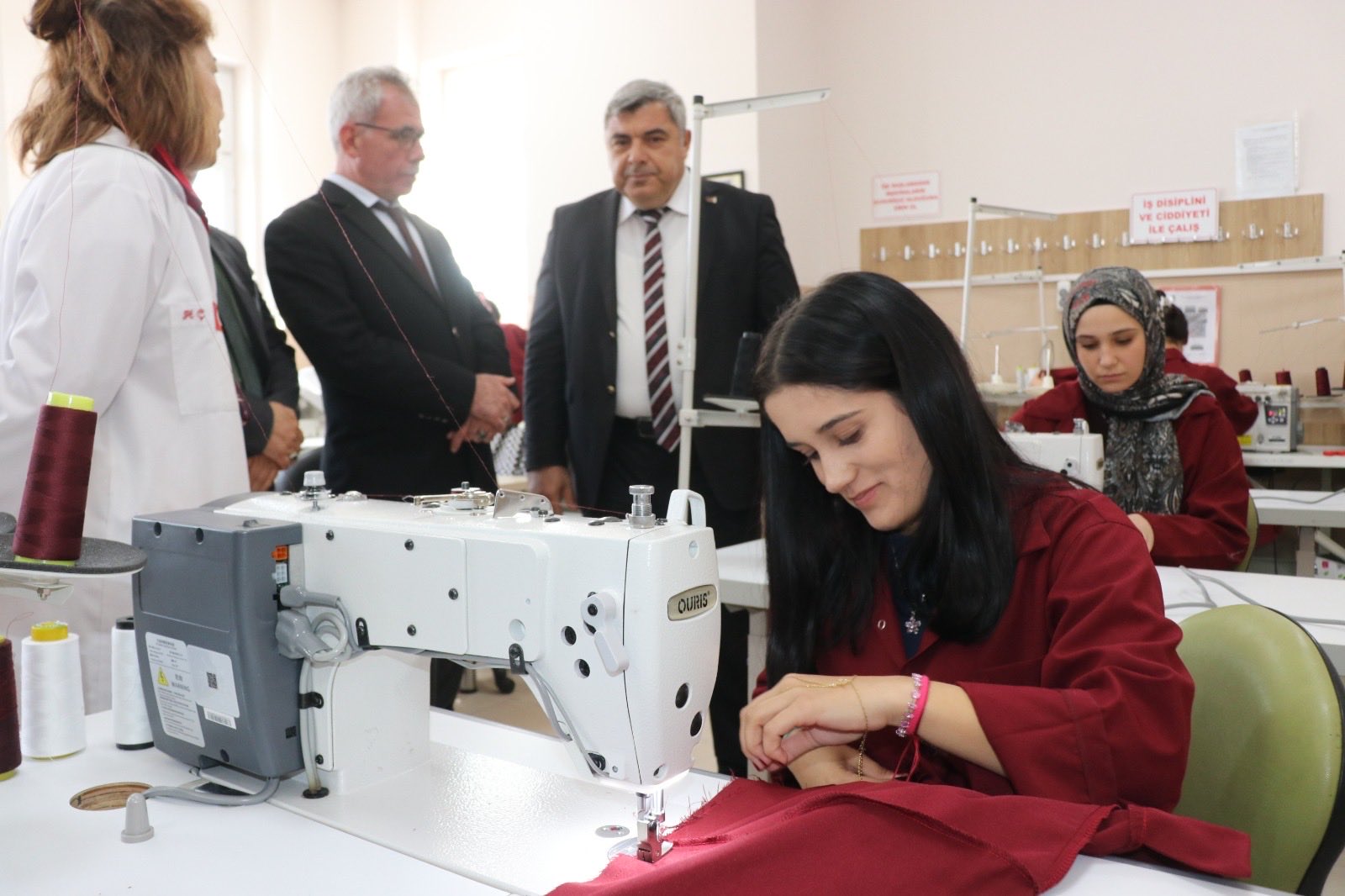 Zübeyde Hanim Mtal’de Üreti̇m Süreçleri̇ Yeri̇nde İncelendi̇ (2)