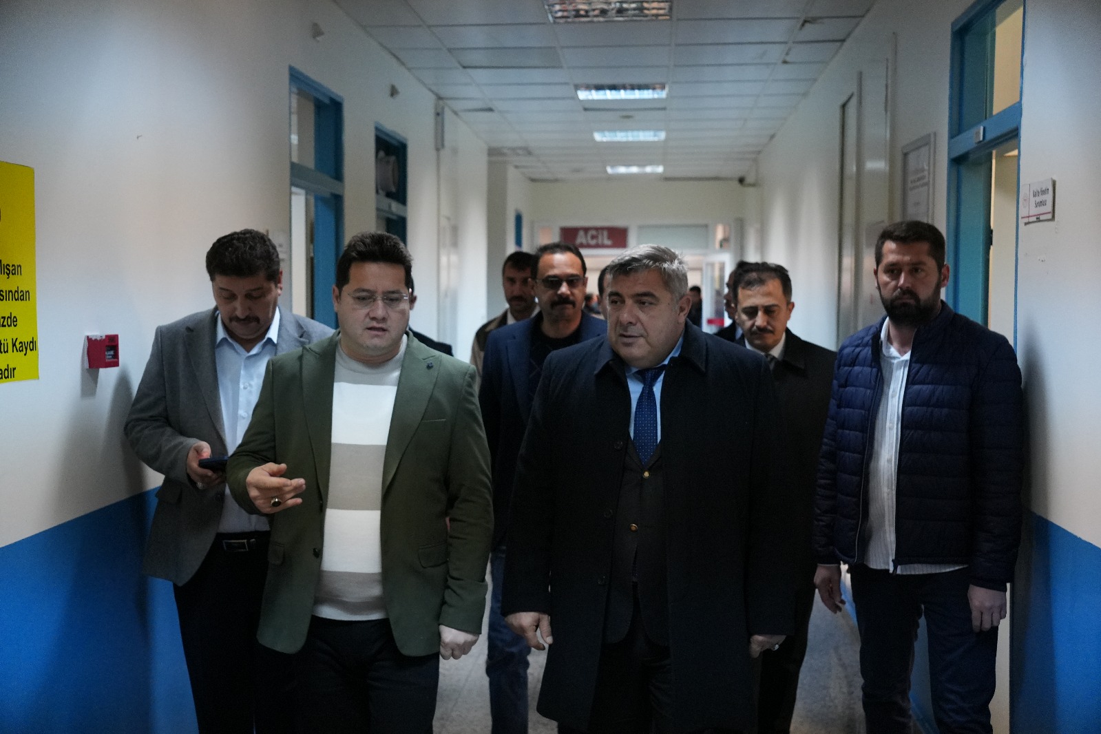 Başkan Aynaci, Yaralilari Zi̇yaret Etti̇ 3