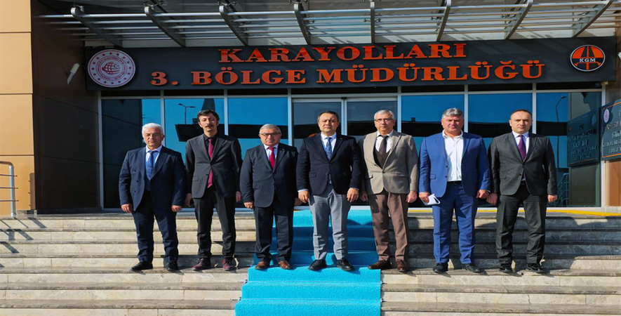 Başkan Özaşkin Karayollarini Neden Zi̇yaret Etti̇