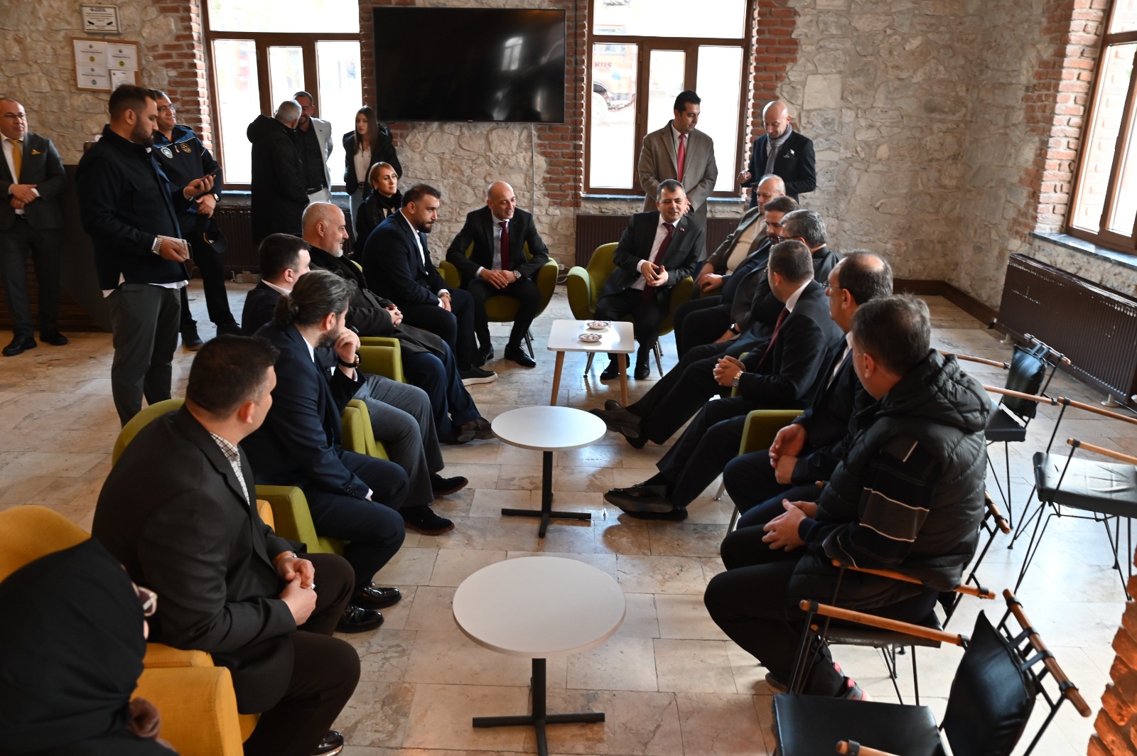 Belçi̇ka’nin Ankara Büyükelçi̇si̇ Hendri̇k Van De Velde Emi̇rdağ’da (10)