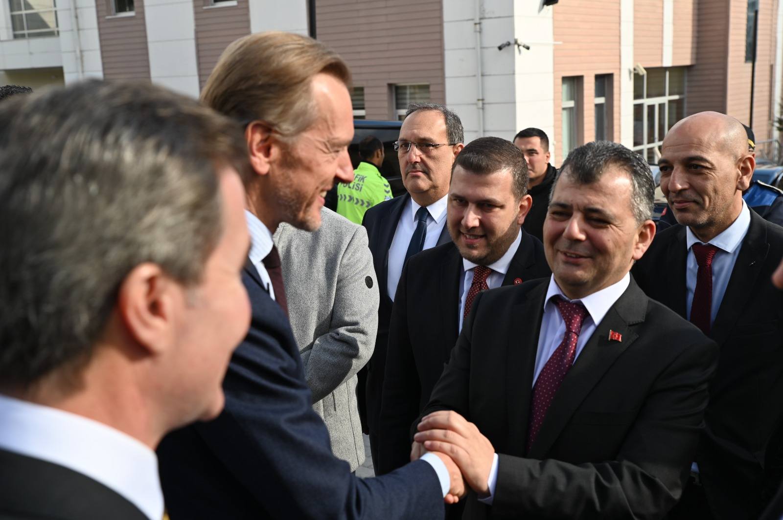 Belçi̇ka’nin Ankara Büyükelçi̇si̇ Hendri̇k Van De Velde Emi̇rdağ’da (5)