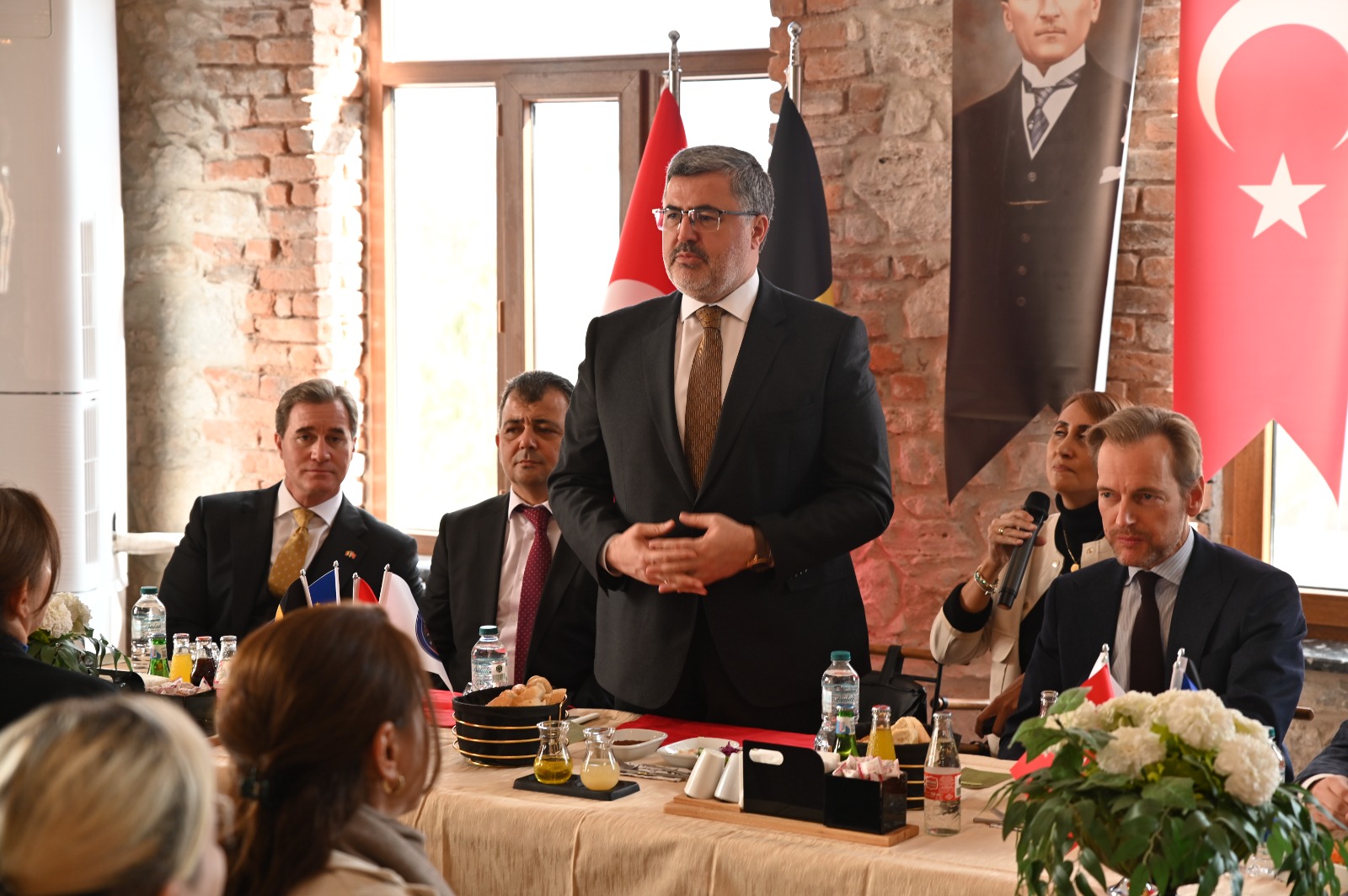 Belçi̇ka’nin Ankara Büyükelçi̇si̇ Hendri̇k Van De Velde Emi̇rdağ’da (7)