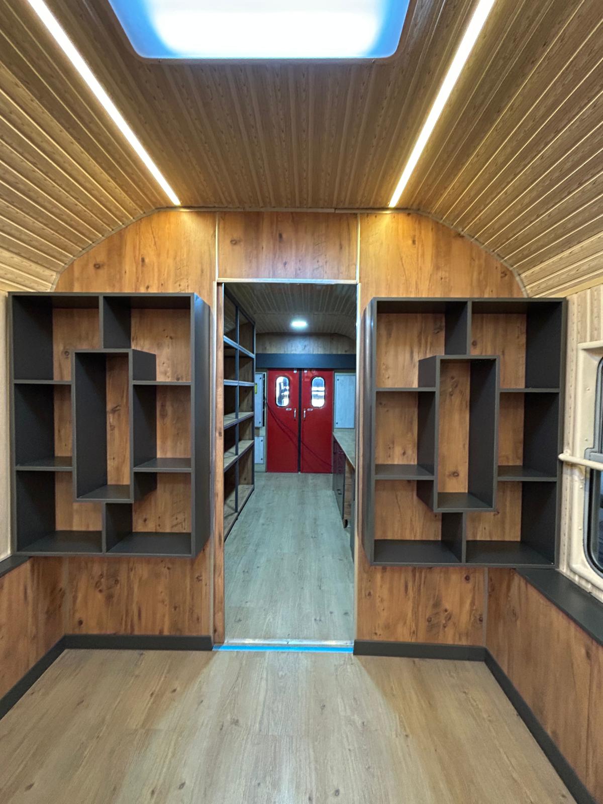 Hurda Vagon Afyon’da Modern Yaşam Alanina Dönüştü (3)