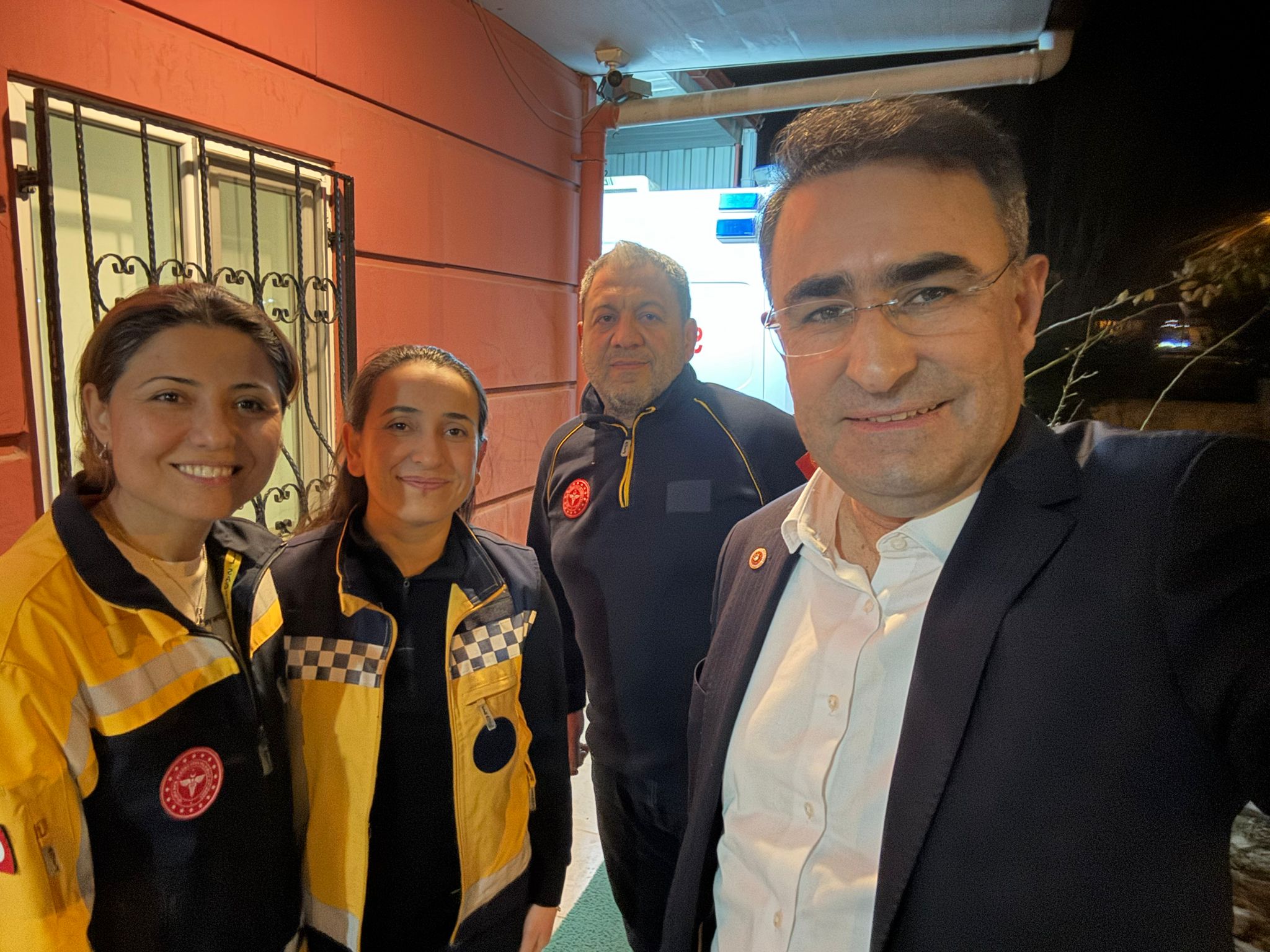 Afsü Aci̇l Servi̇si̇ Ve 112 Nöbetçi̇ Eki̇pleri̇ne Anlamli Zi̇yaret