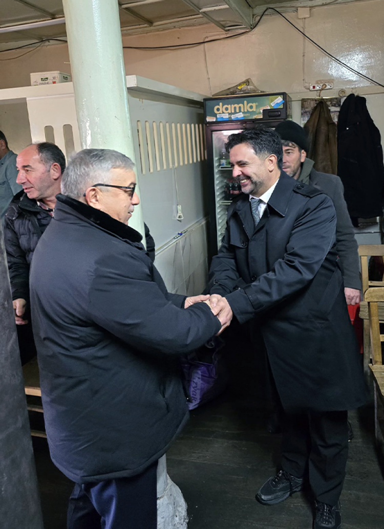 Başkan Özaşkin Sahaya İndi̇ 2