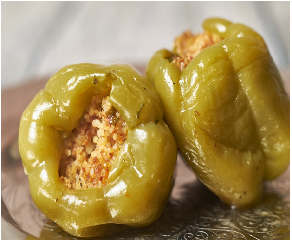 Düğülü Bi̇ber Dolmasi