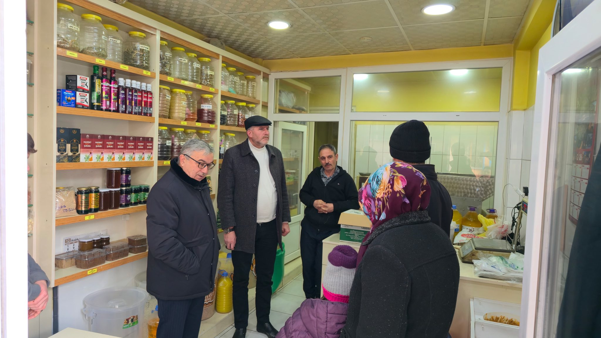 Başkan Özaşkın Esnafı Dinledi1