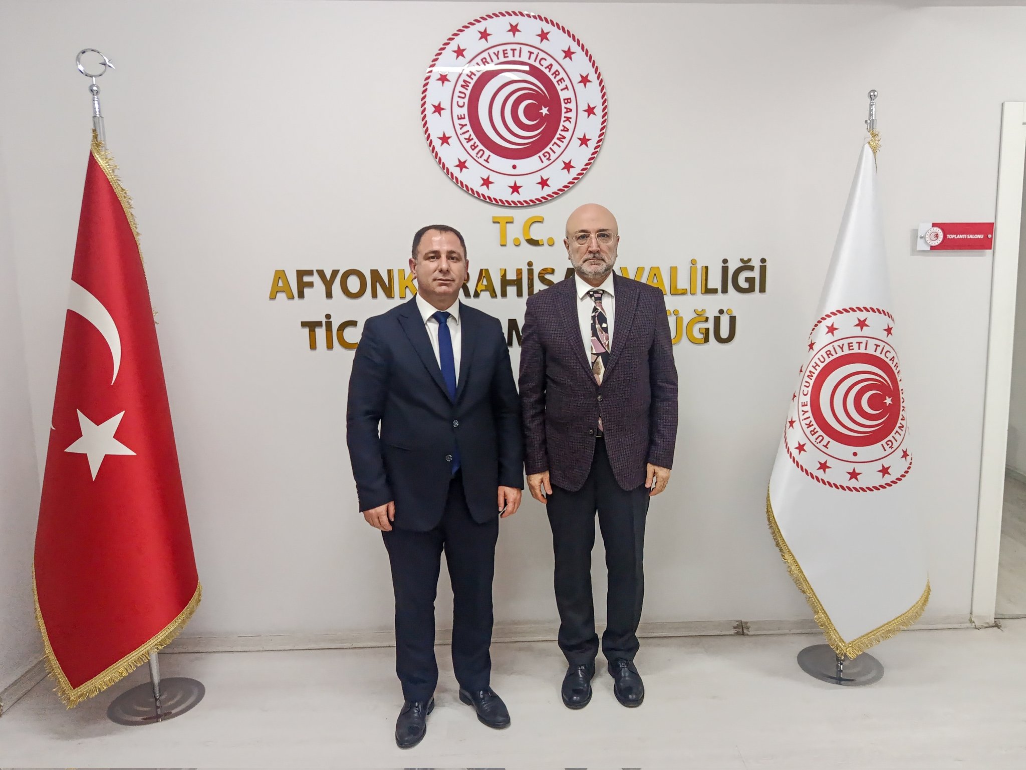 Başkan Şahi̇n İl Ti̇caret Müdürlüğünü Zi̇yaret Etti̇ (1)