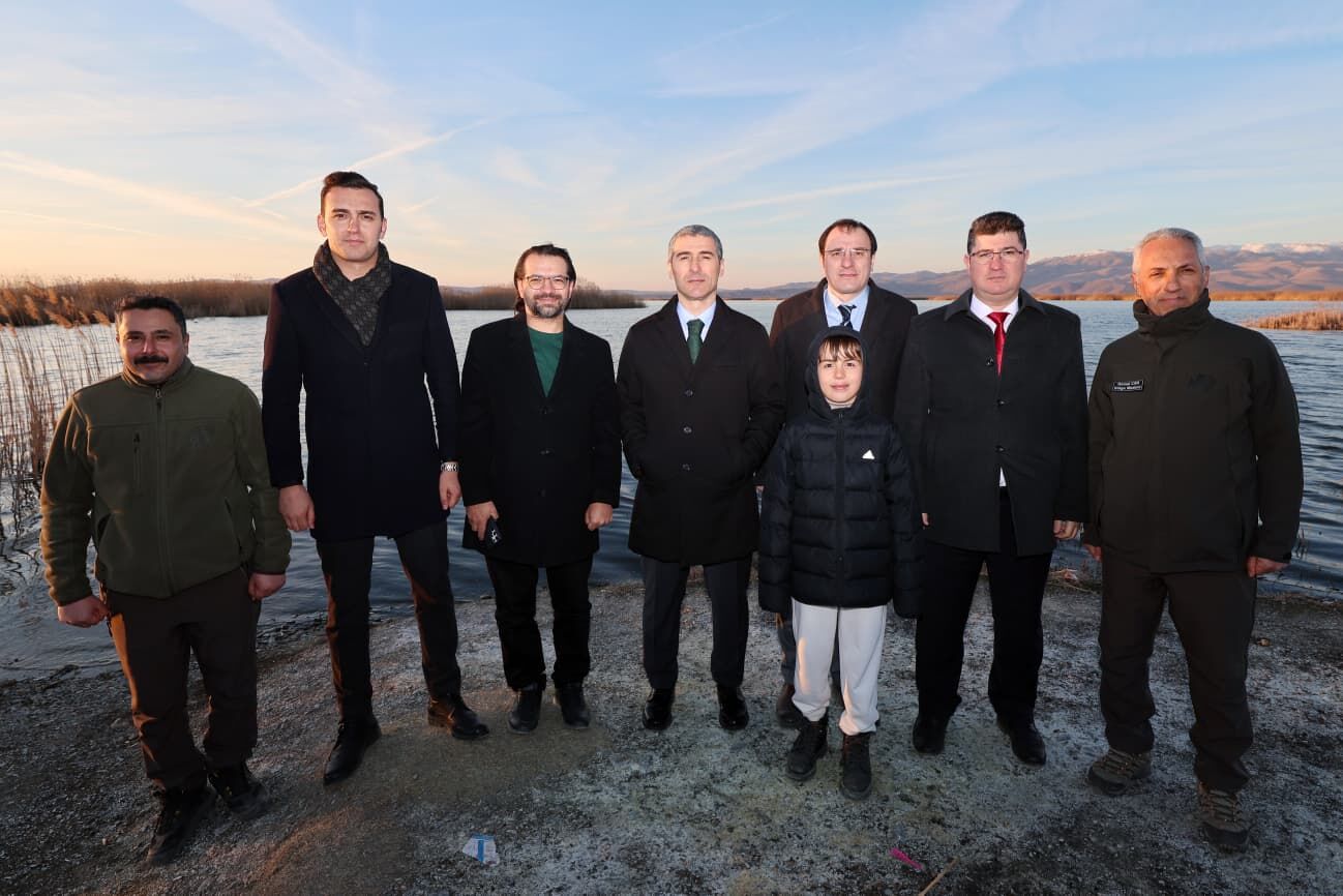 Bakan Yardimcisi Bağci, Vali̇ Aktaş İle Eber Gölü’nde İnceleme Yapti (5)