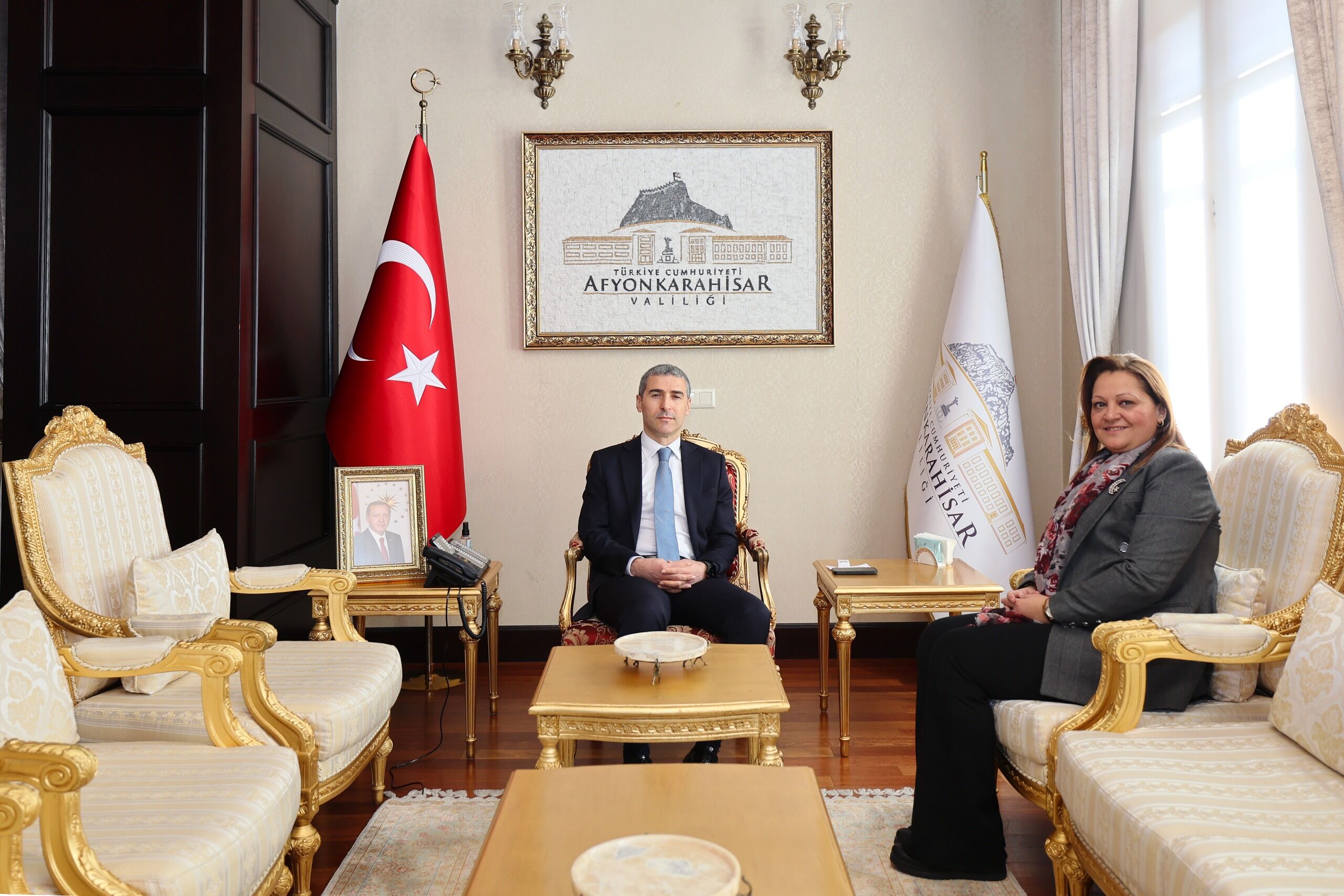 Başkan Köksal’dan Vali̇ Aktaş’a Hayirli Olsun Zi̇yareti̇