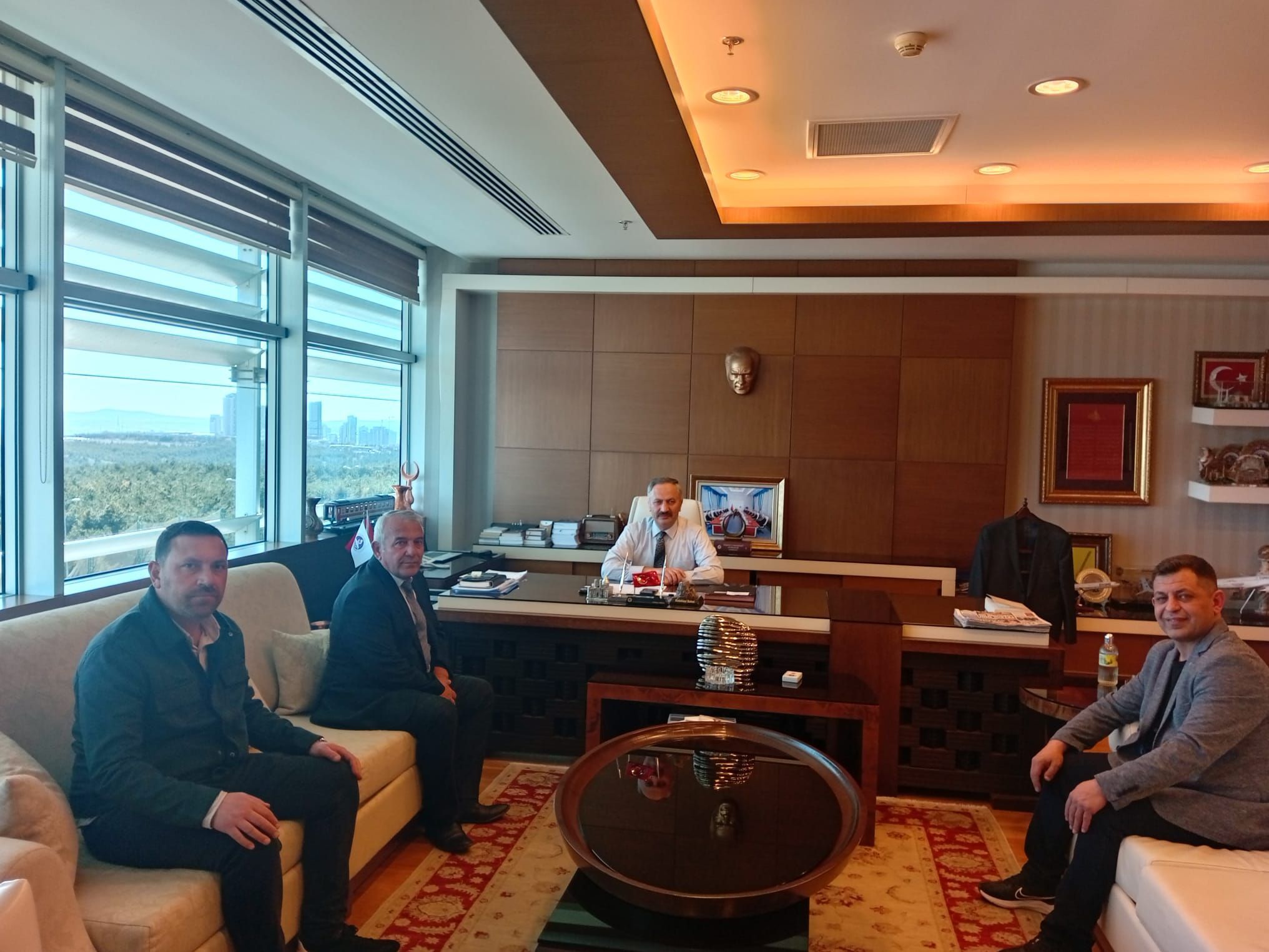 Başkan Özen’den Akçil’e Ziyaret Yatırımlar Görüşüldü