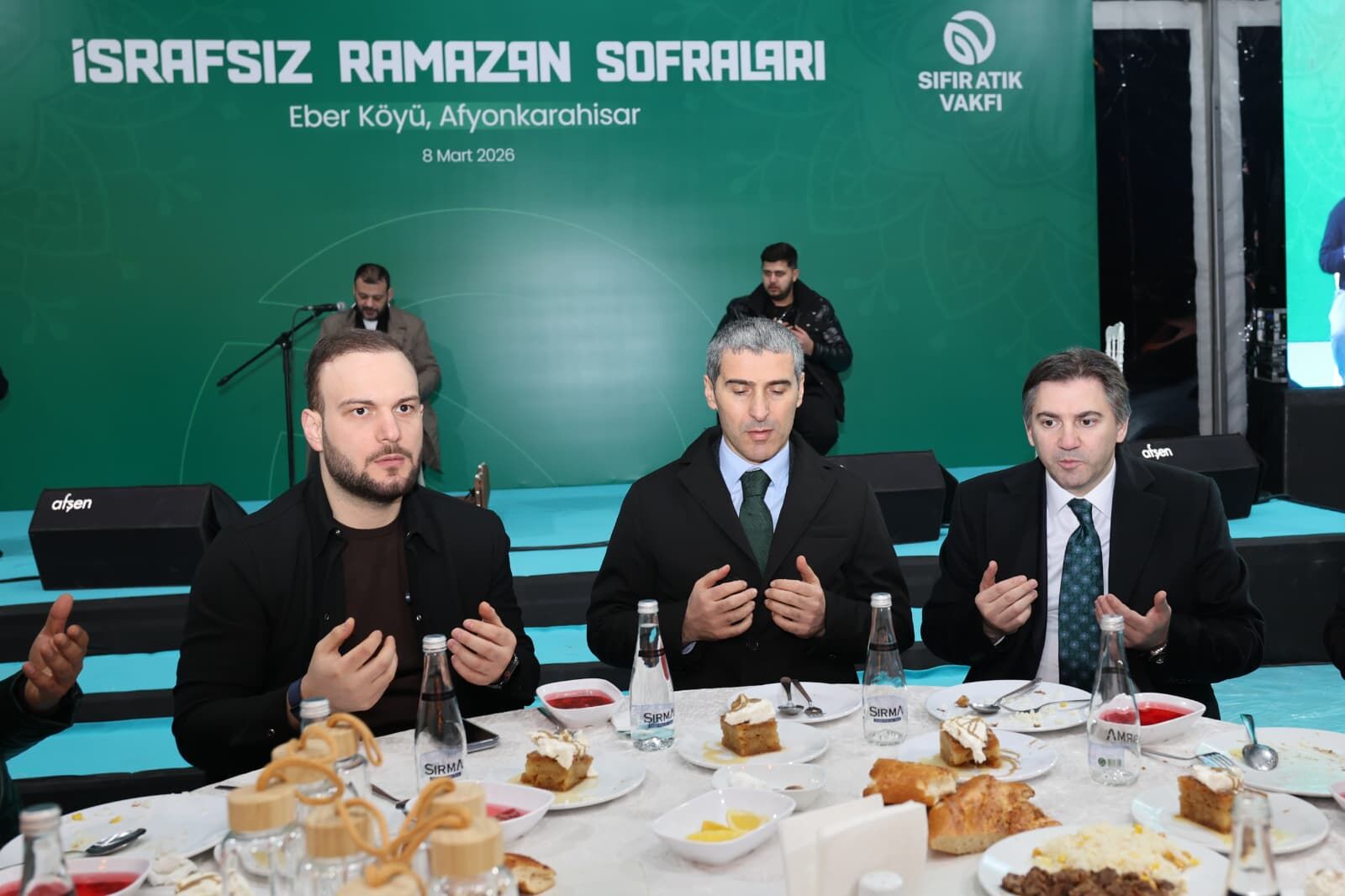 “İsrafsiz Ramazan Sofralari” Eber Köyü’nde Kuruldu (8)