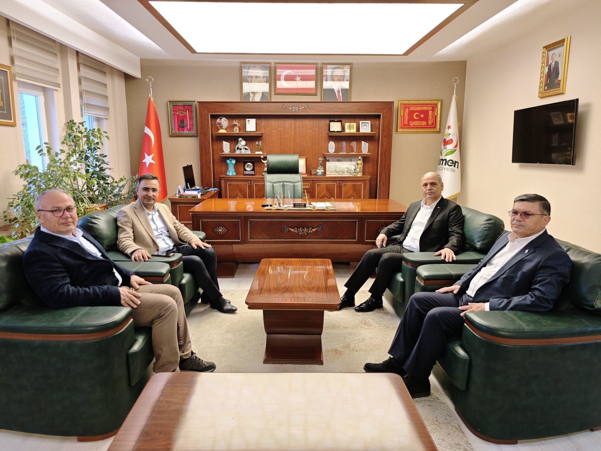 Mi̇lletveki̇li̇ Arslan Erkmen’de Temaslarda Bulundu (1)