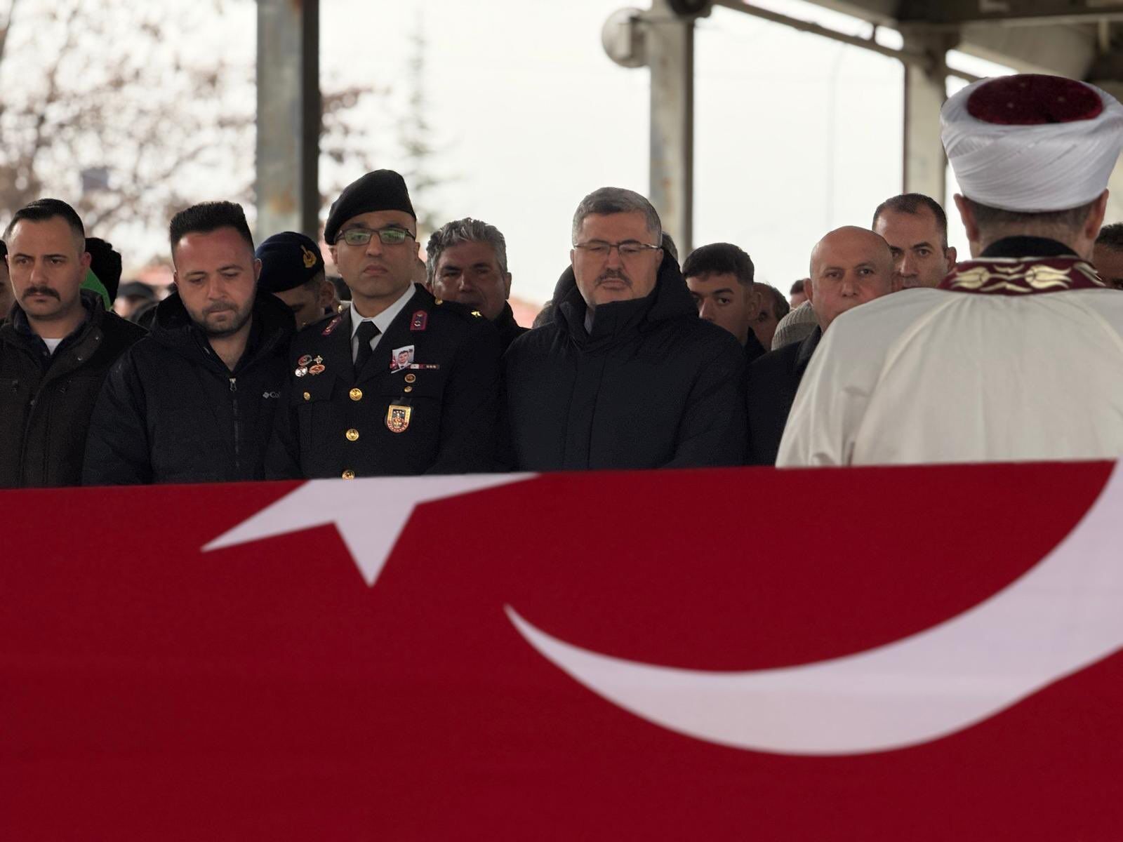 Uzman Jandarma Mehmet Yildiz Son Yolculuğuna Uğurlandi (1)