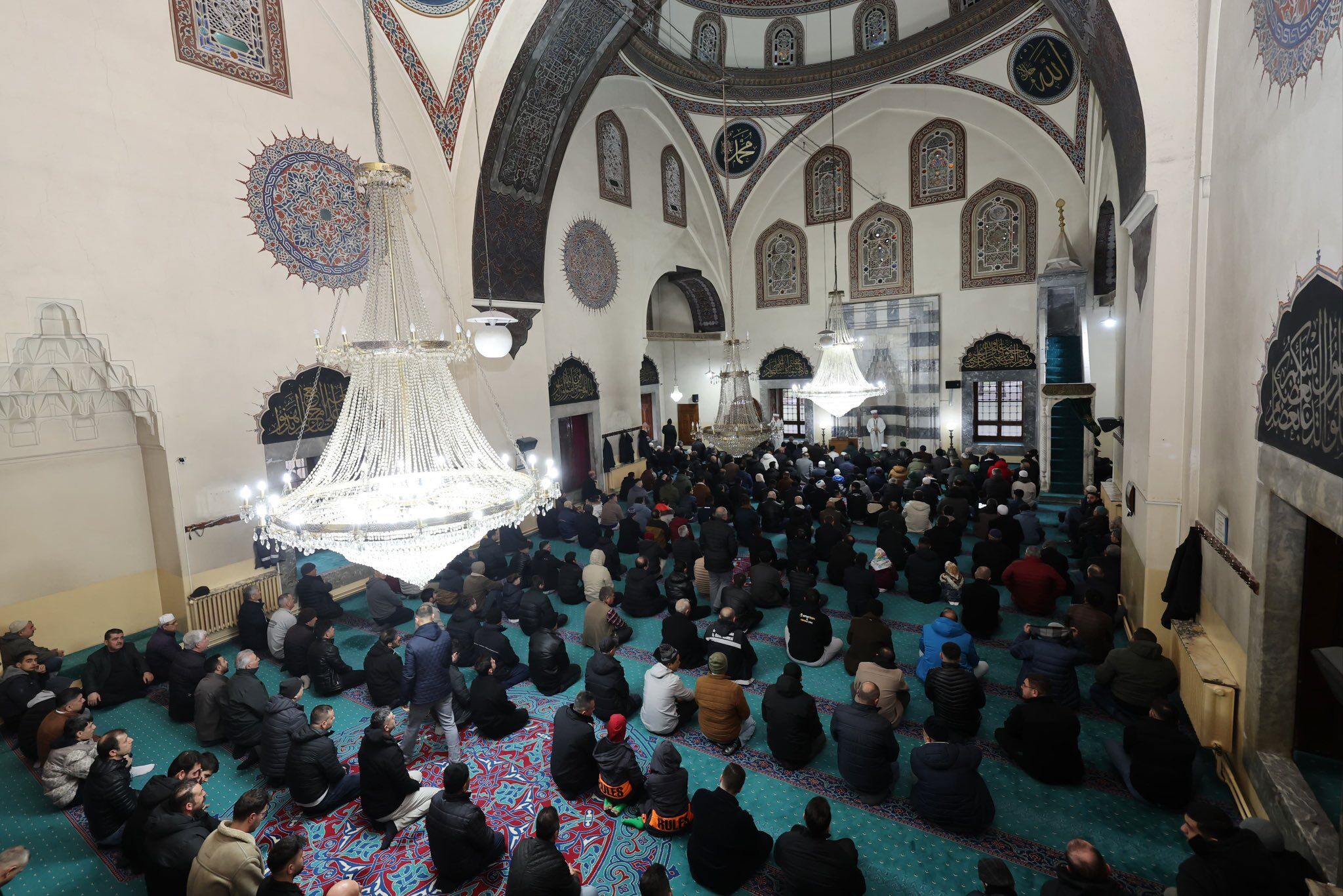 Vali̇ Aktaş Bayram Namazini Nerede Kildi (2)