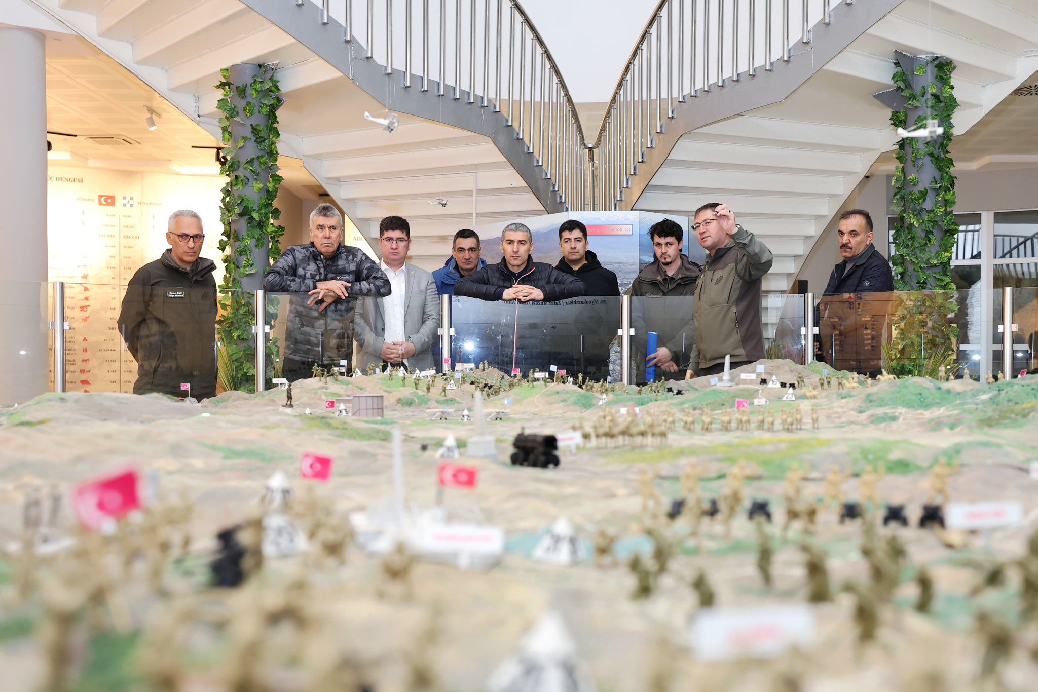 Vali̇ Aktaş, İsti̇klal Tanitim Merkezi̇’nde İncelemelerde Bulundu (1)