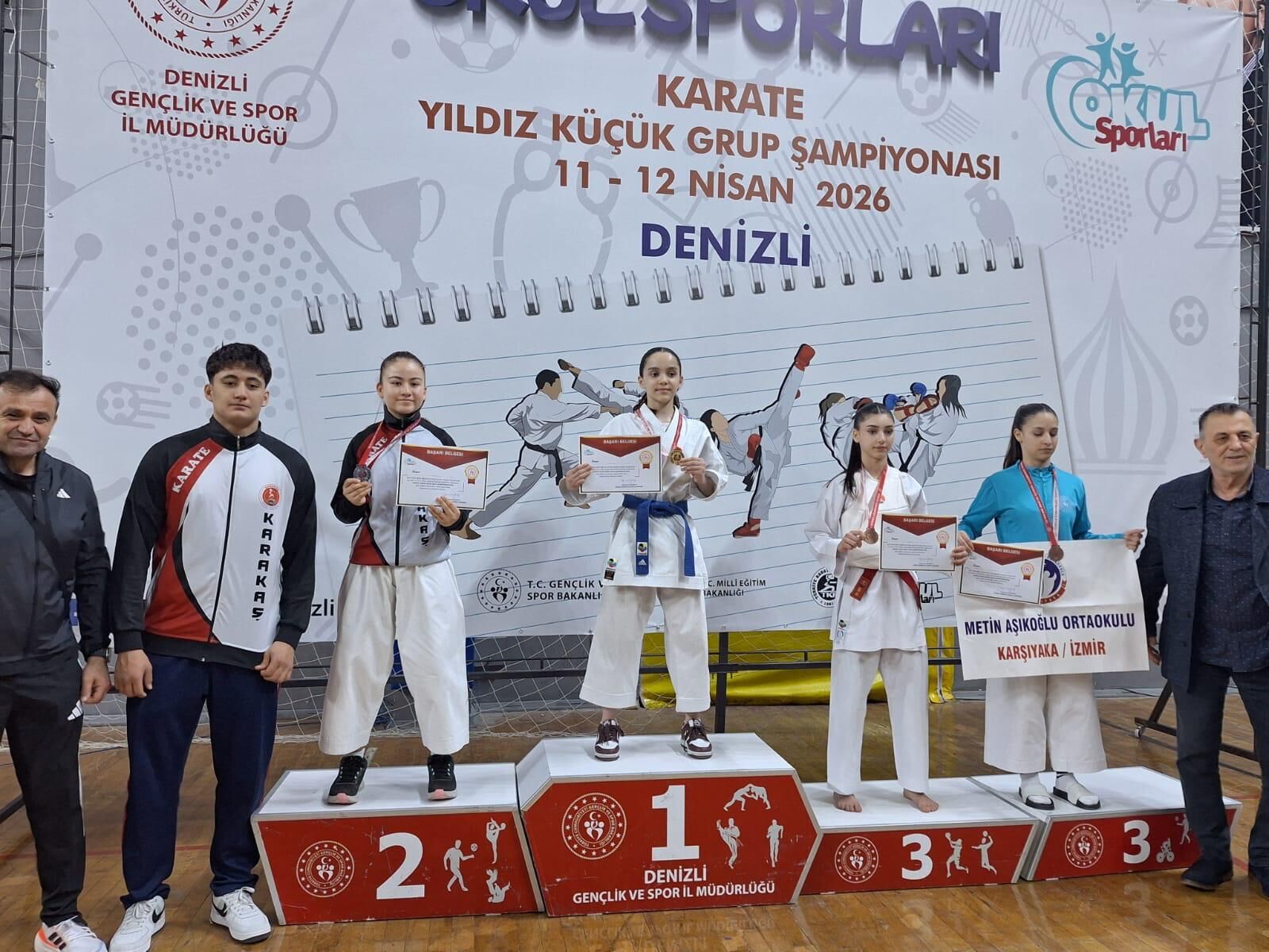 Afyonkarahi̇sarli Karateci̇ler Deni̇zli̇’de Parladi2