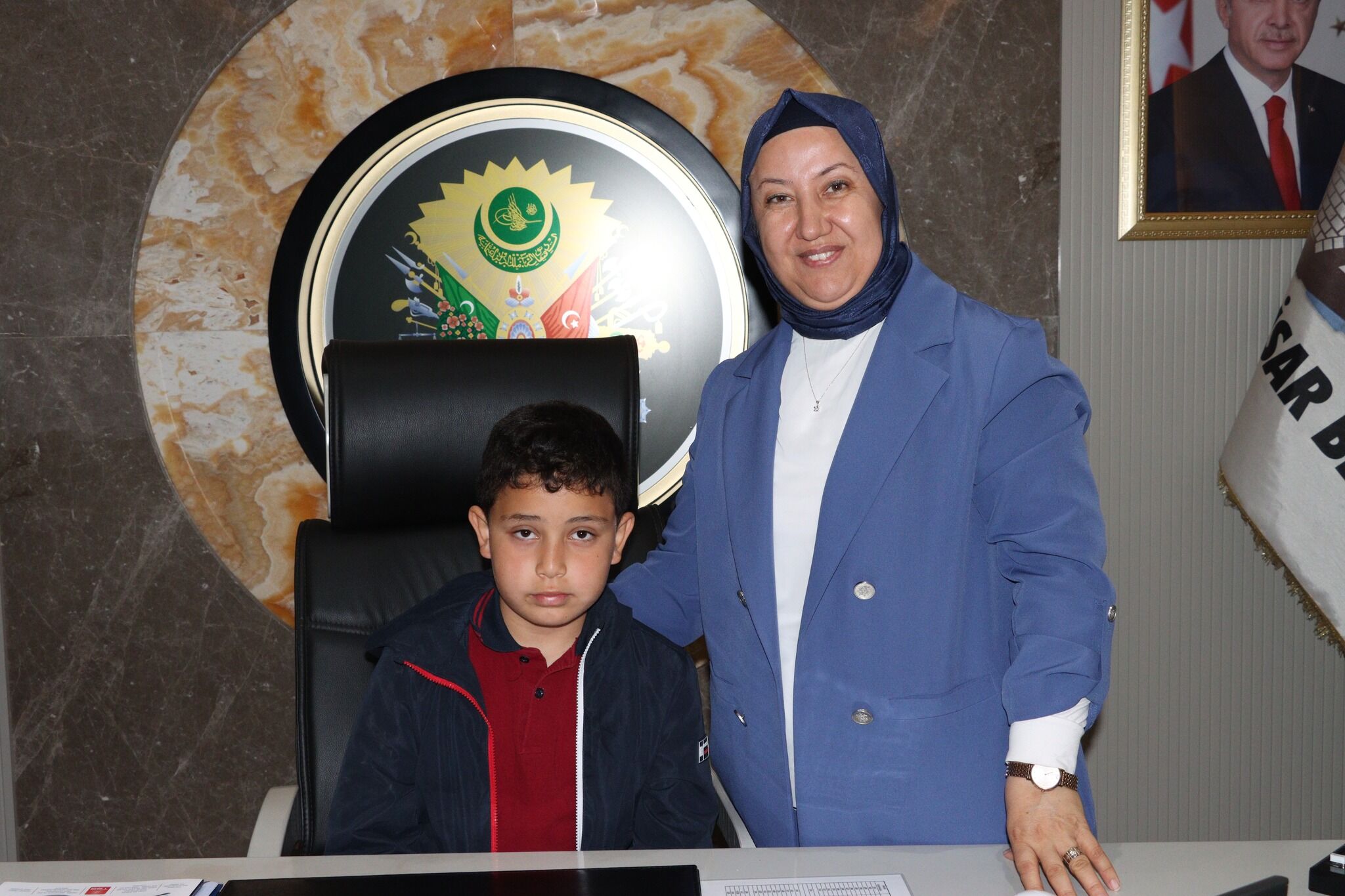 Başkan Kilinçarslan Koltuğunu Çocuklara Devretti̇ (1)