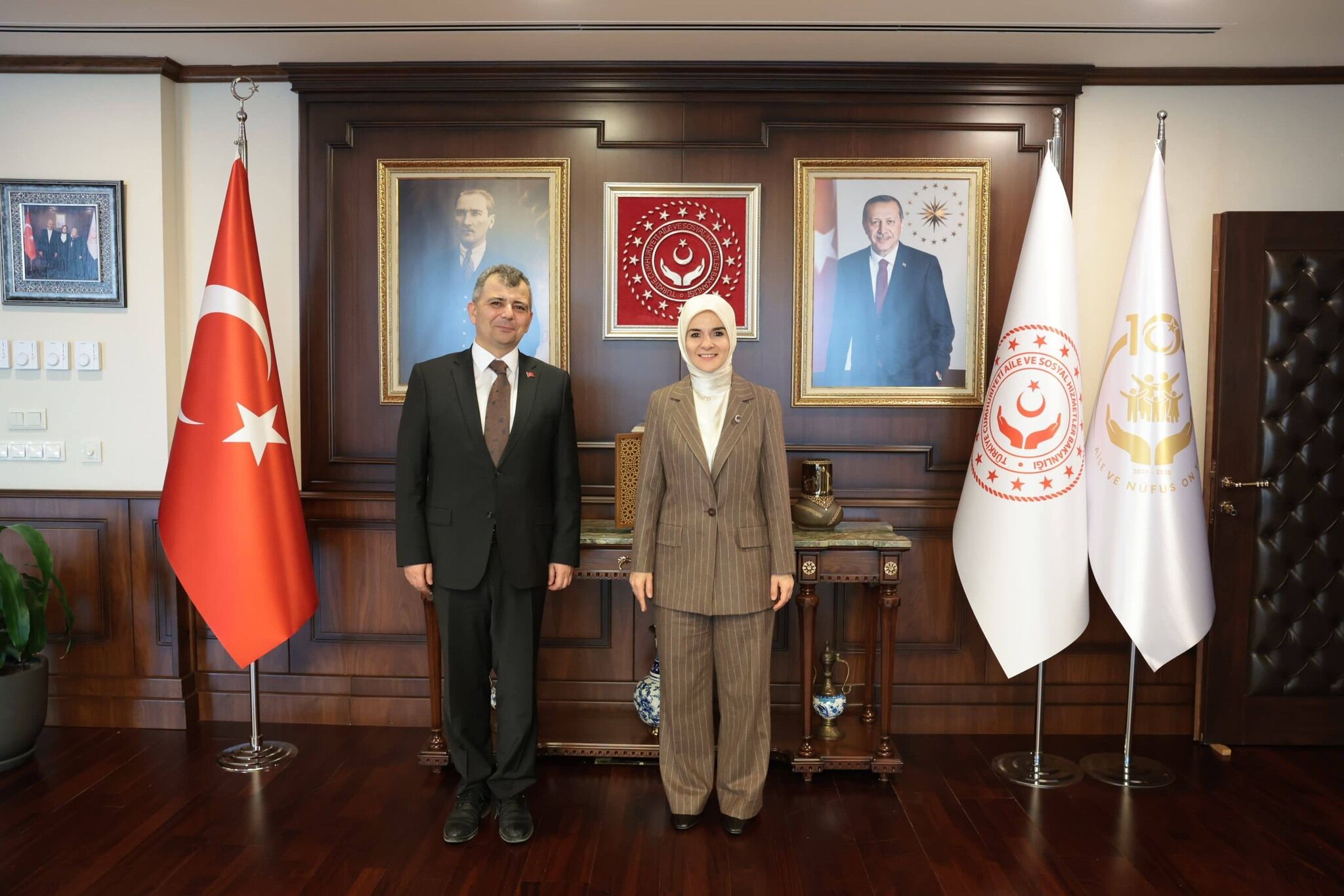 Başkan Koyuncu Bakan Göktaş’i Neden Zi̇yaret Etti̇ (1)