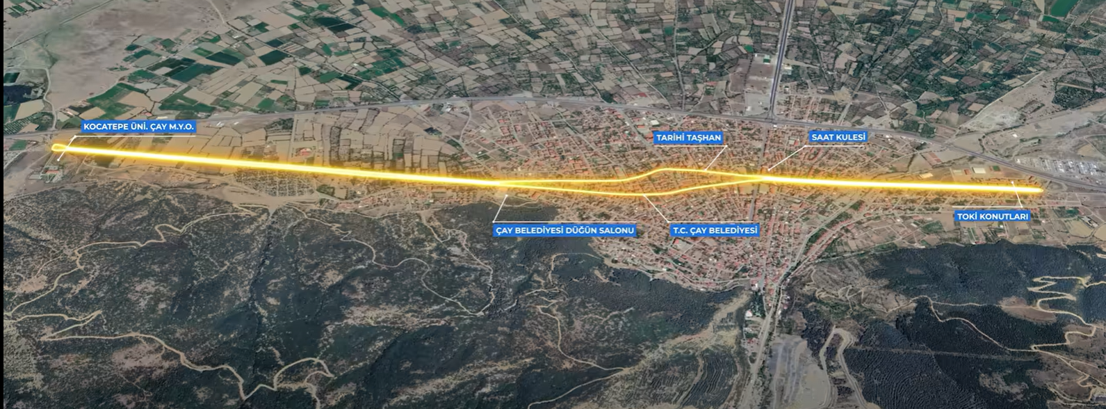Çay’da Nostalji̇k Tramvay İçi̇n İlk Adim Atiliyor (2)