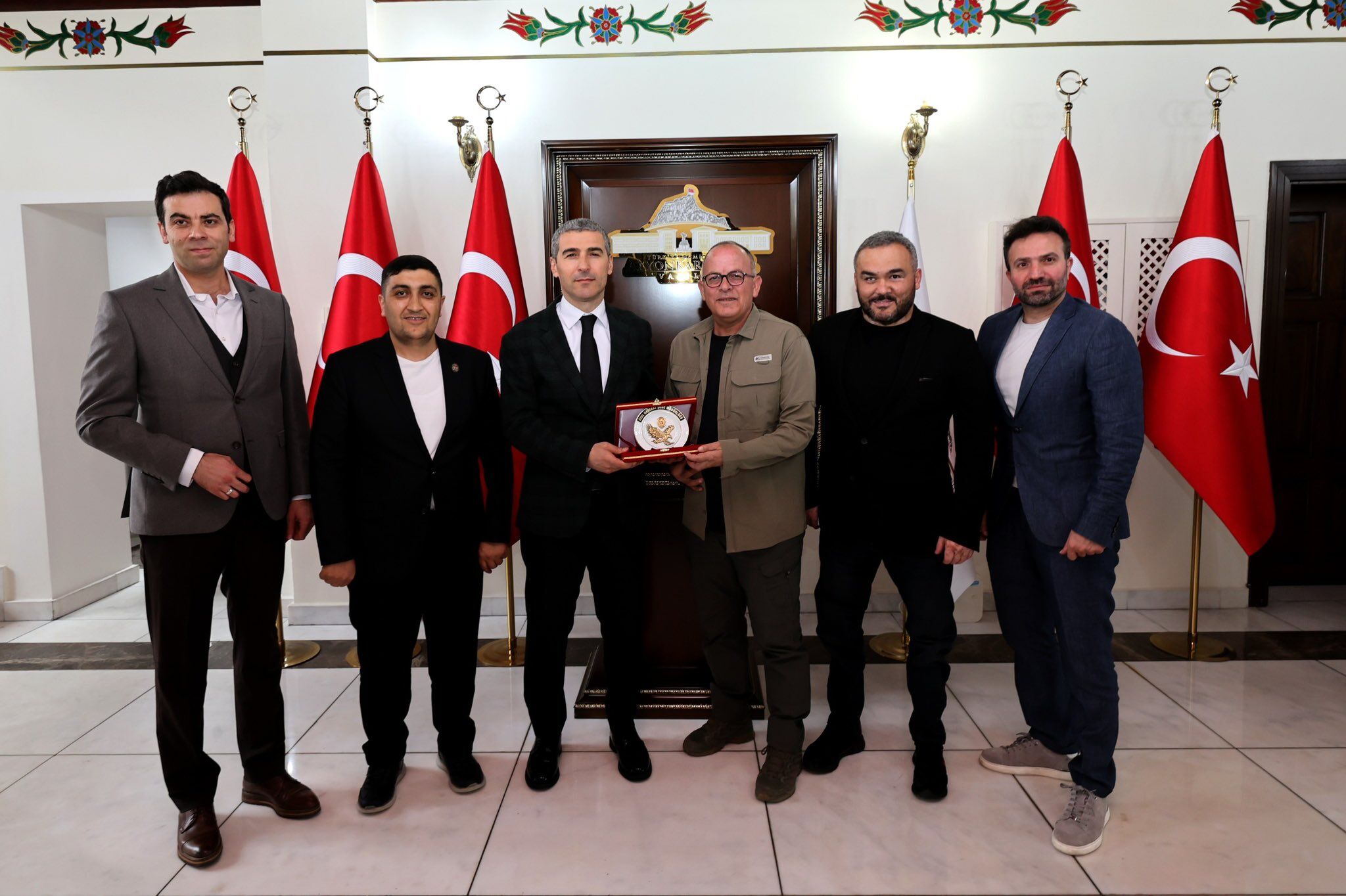 Terörle Mücadele Gazi̇leri̇ Vali̇ Aktaş’i Zi̇yaret Etti̇ (1)
