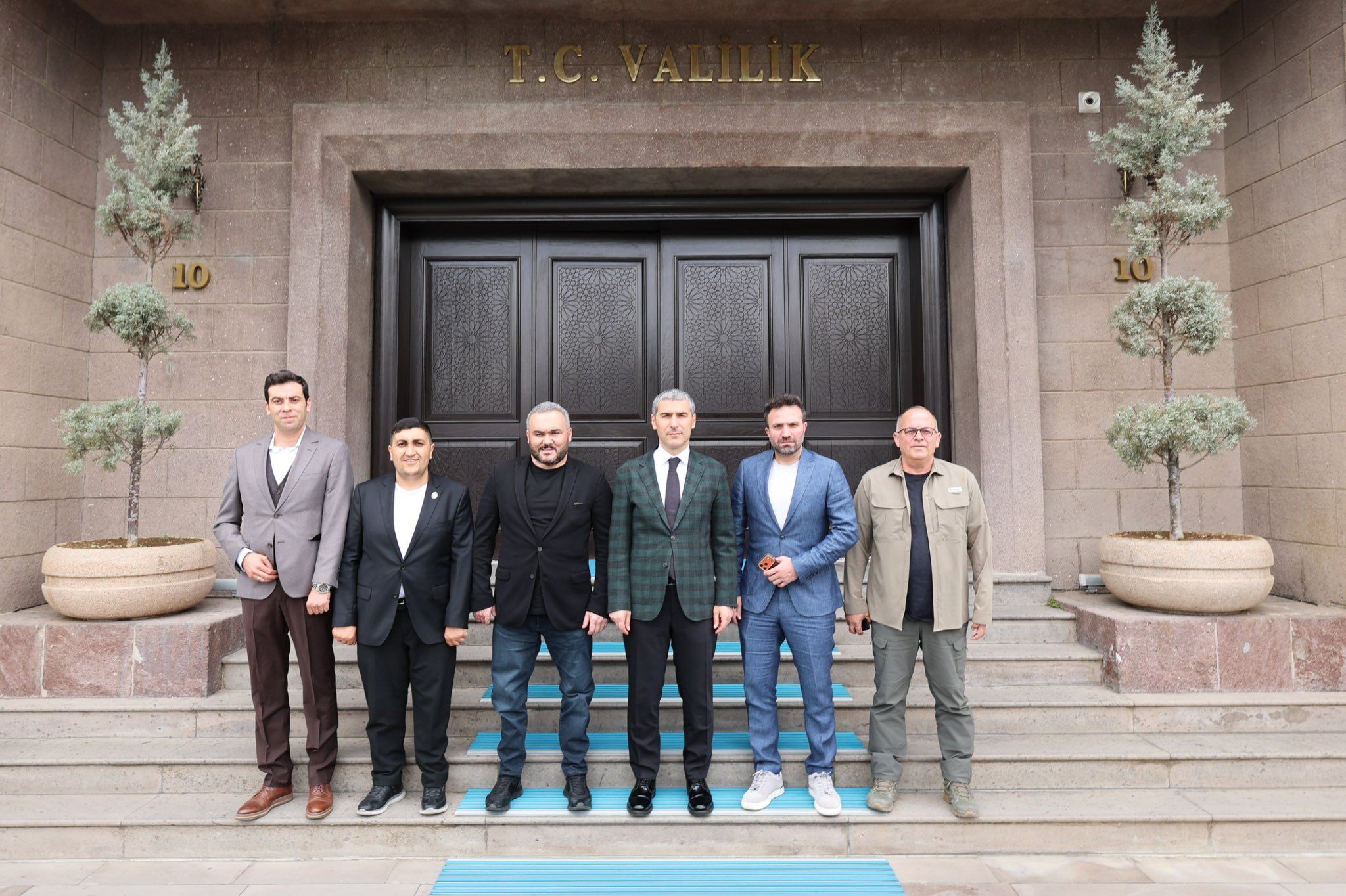 Terörle Mücadele Gazi̇leri̇ Vali̇ Aktaş’i Zi̇yaret Etti̇ (3)