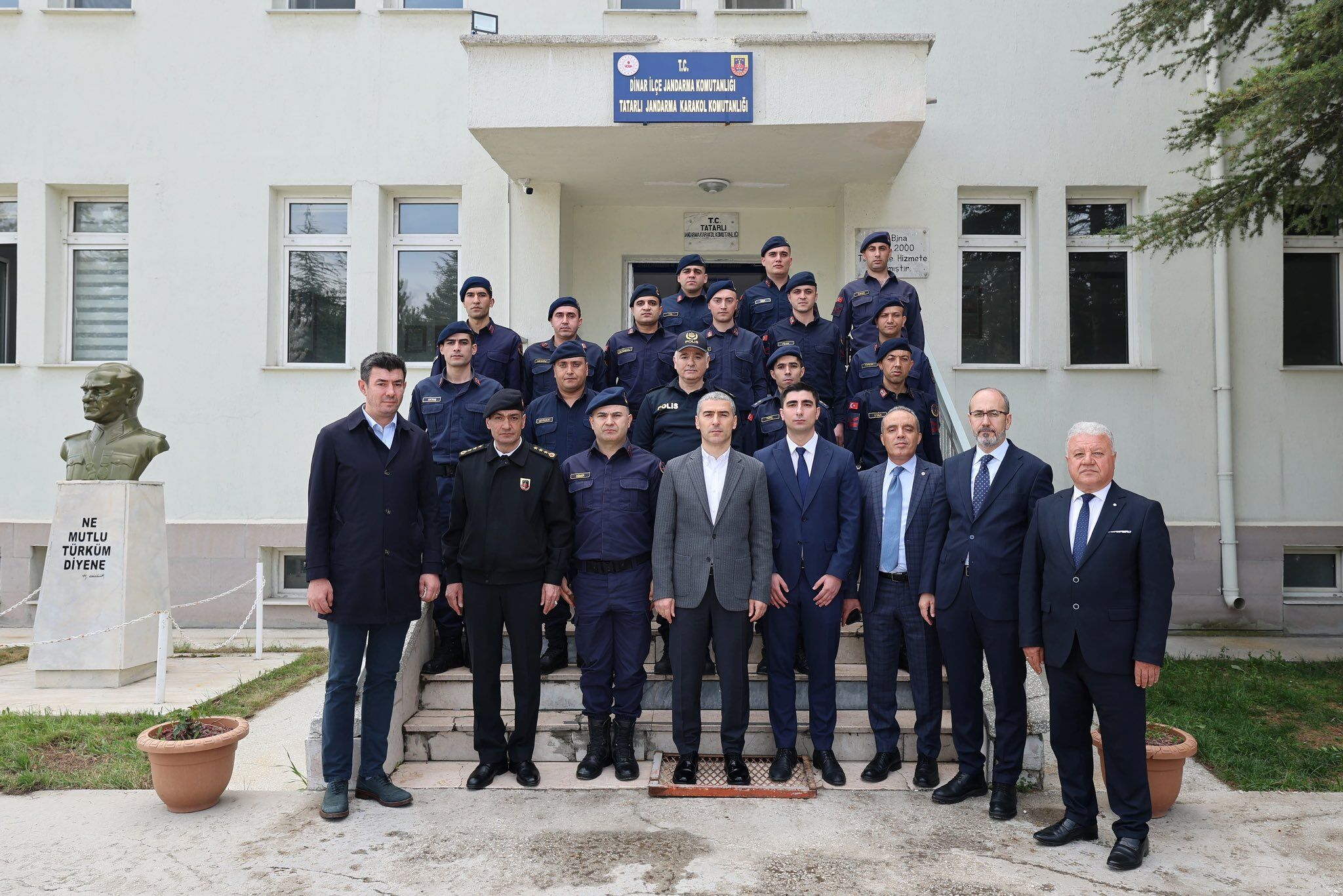 Vali̇ Aktaş Jandarma Karakolunu Zi̇yaret Etti̇!2