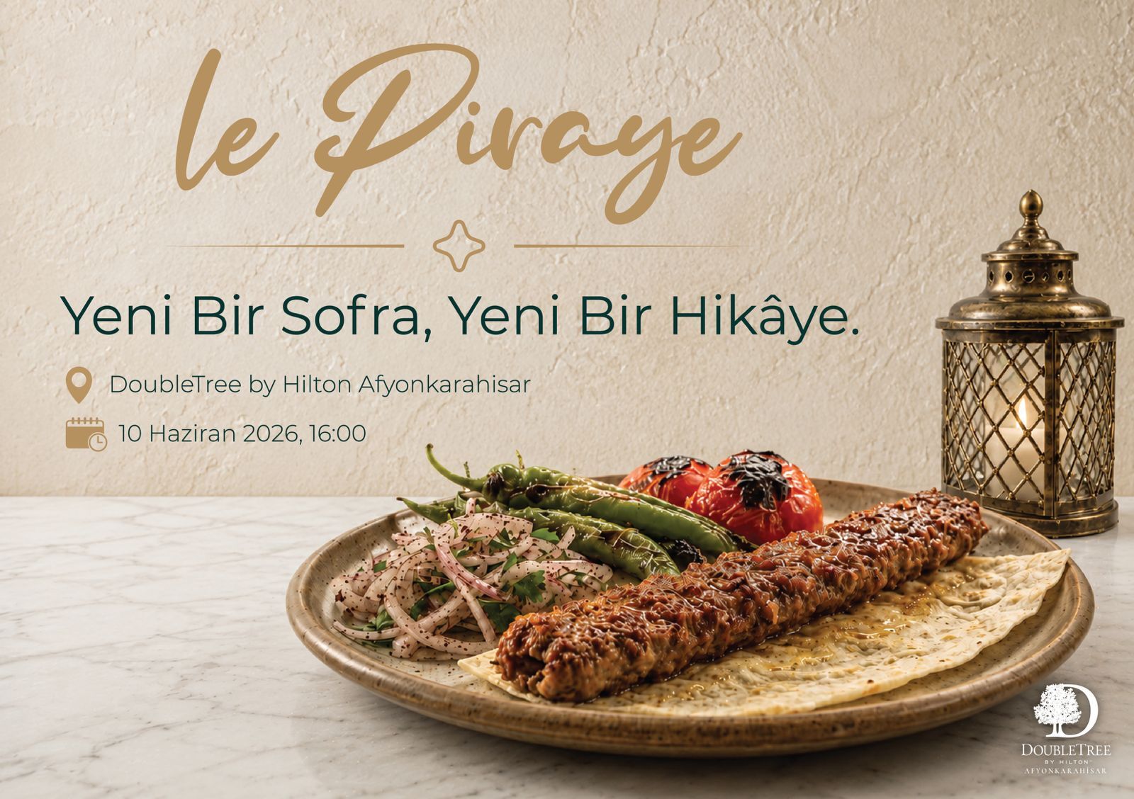 Le Piraye Restaurant Kapılarını Açıyor