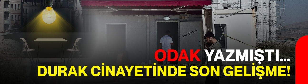 ODAK yazmıştı… Durak cinayetinde son gelişme!