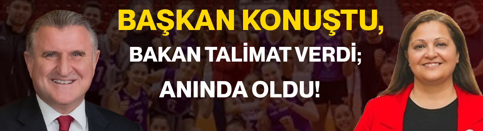 Başkan konuştu, bakan talimat verdi; anında oldu