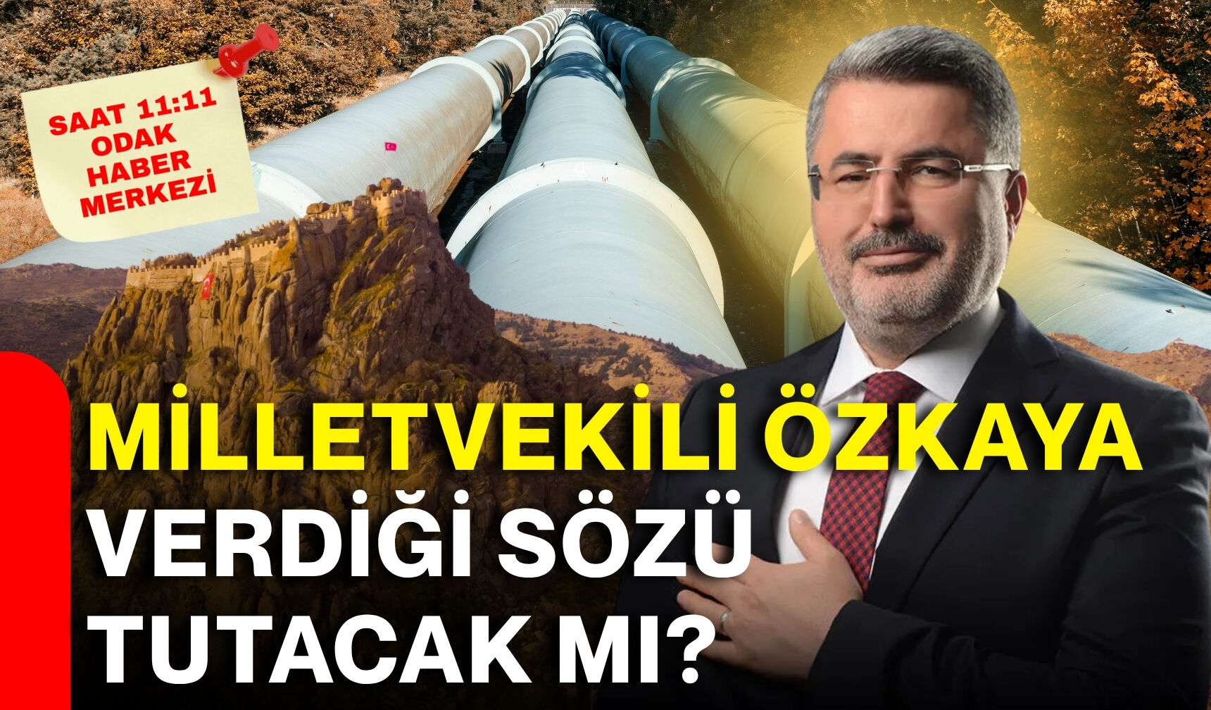 Milletvekili Özkaya verdiği sözü tutacak mı?