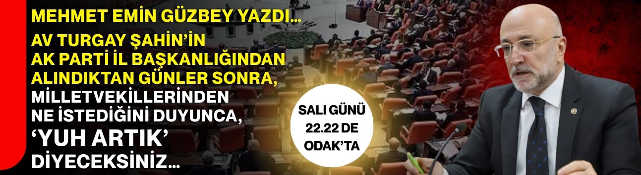 Mehmet Emin Güzbey yazdı…