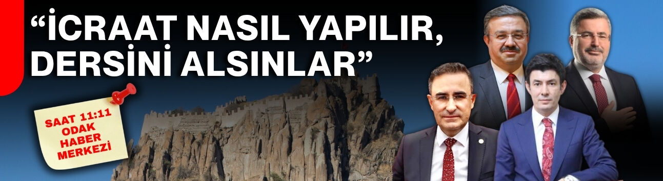 “İcraat nasıl yapılır, dersini alsınlar”