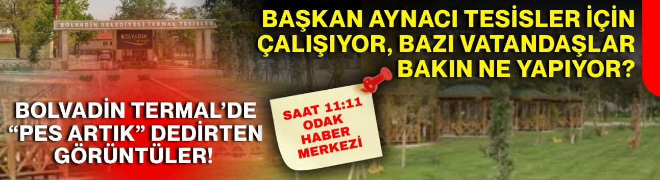 Bolvadin Termal’de “pes artık” dedirten görüntüler: Başkan Aynacı tesisler için çalışıyor, bazı vatandaşlar bakın ne yapıyor?