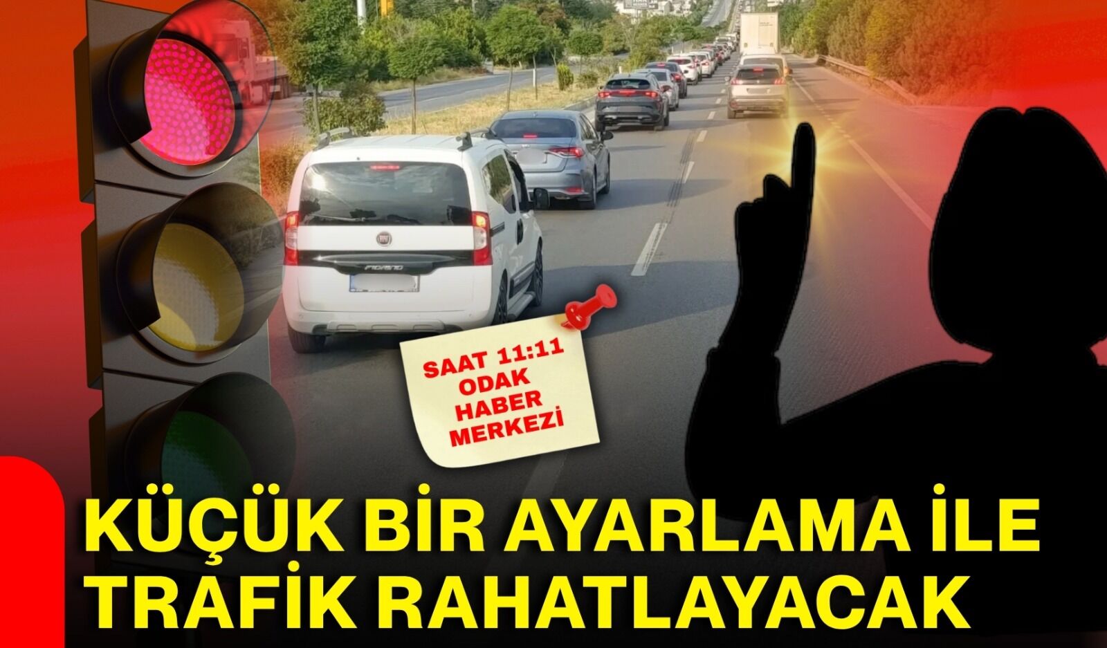 Küçük bir ayarlama ile trafik rahatlayacak