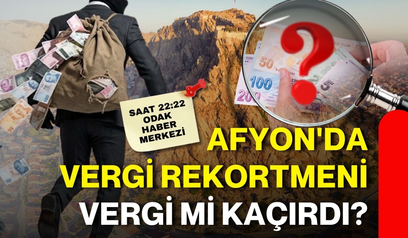 Afyon'da vergi rekortmeni vergi mi kaçırdı?